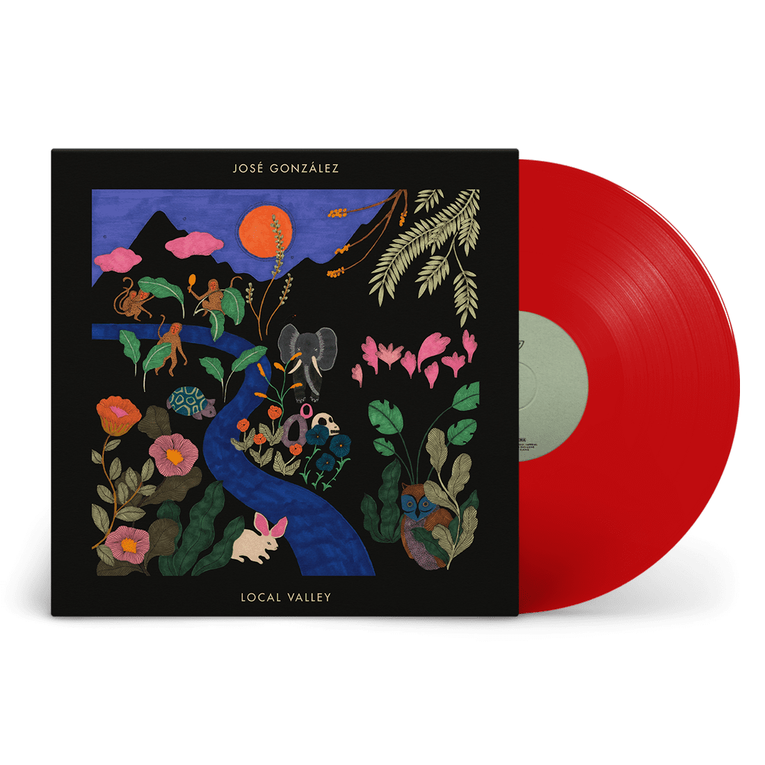 Local Valley: Limited Translucent Red Vinyl LP + Signed Art Print