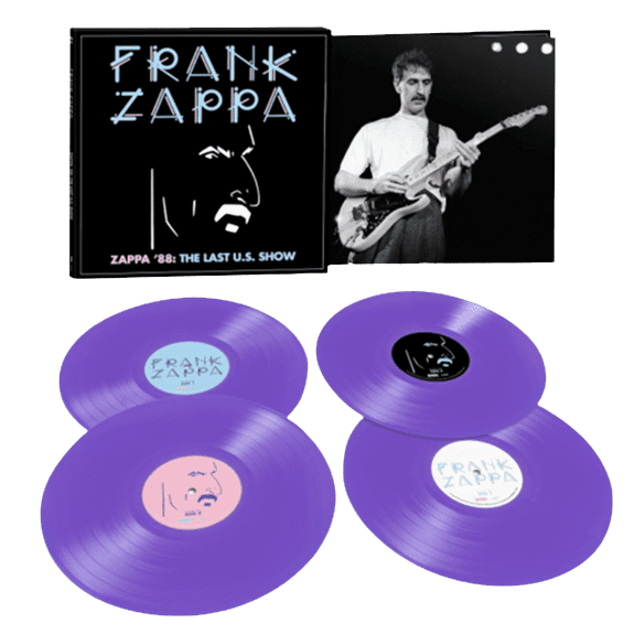 Zappa ’88 - The Last U.S. Show: Exclusive Opaque Purple Vinyl 4LP - Image 2