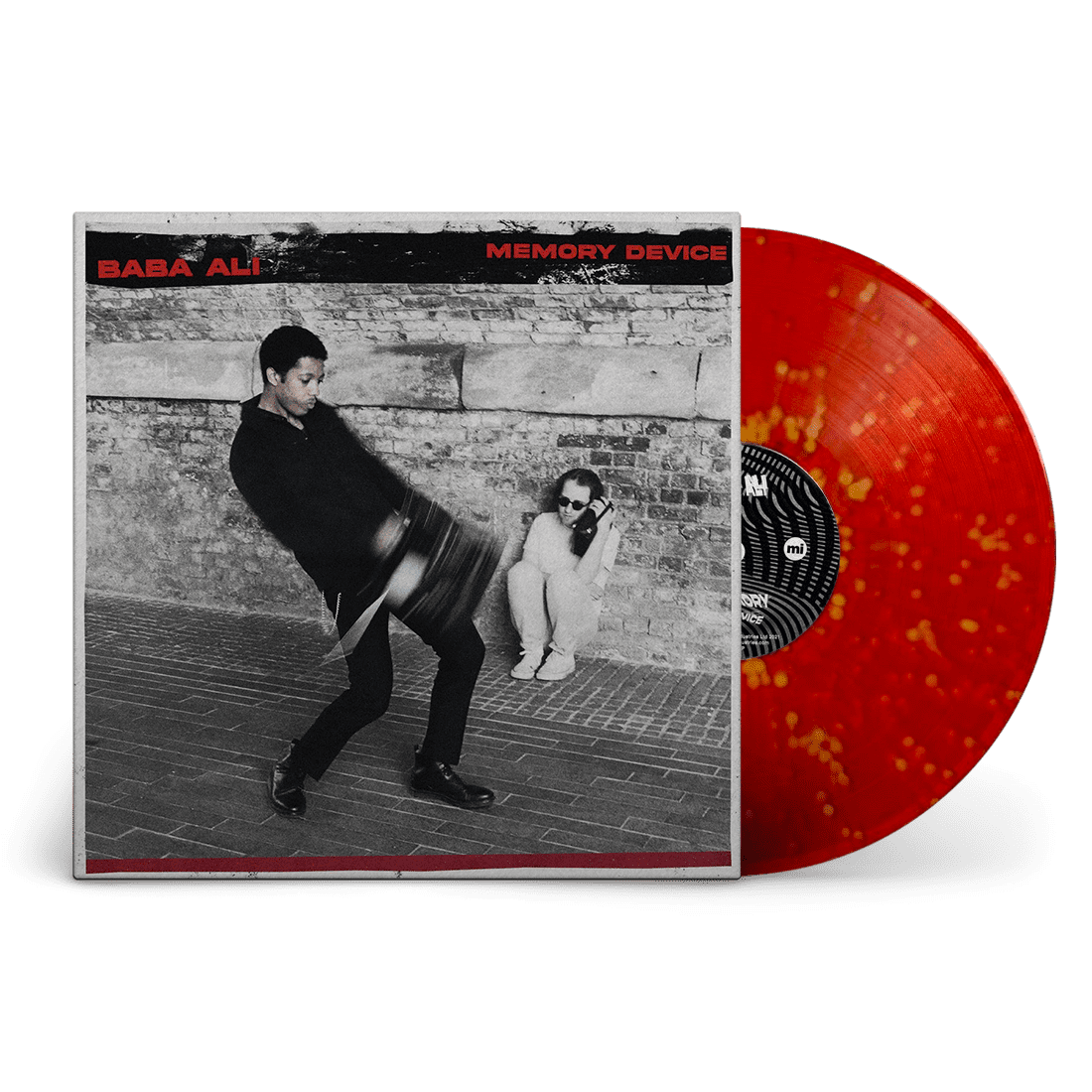 Memory Device: Signed Exclusive Orange + Red Splatter Vinyl LP