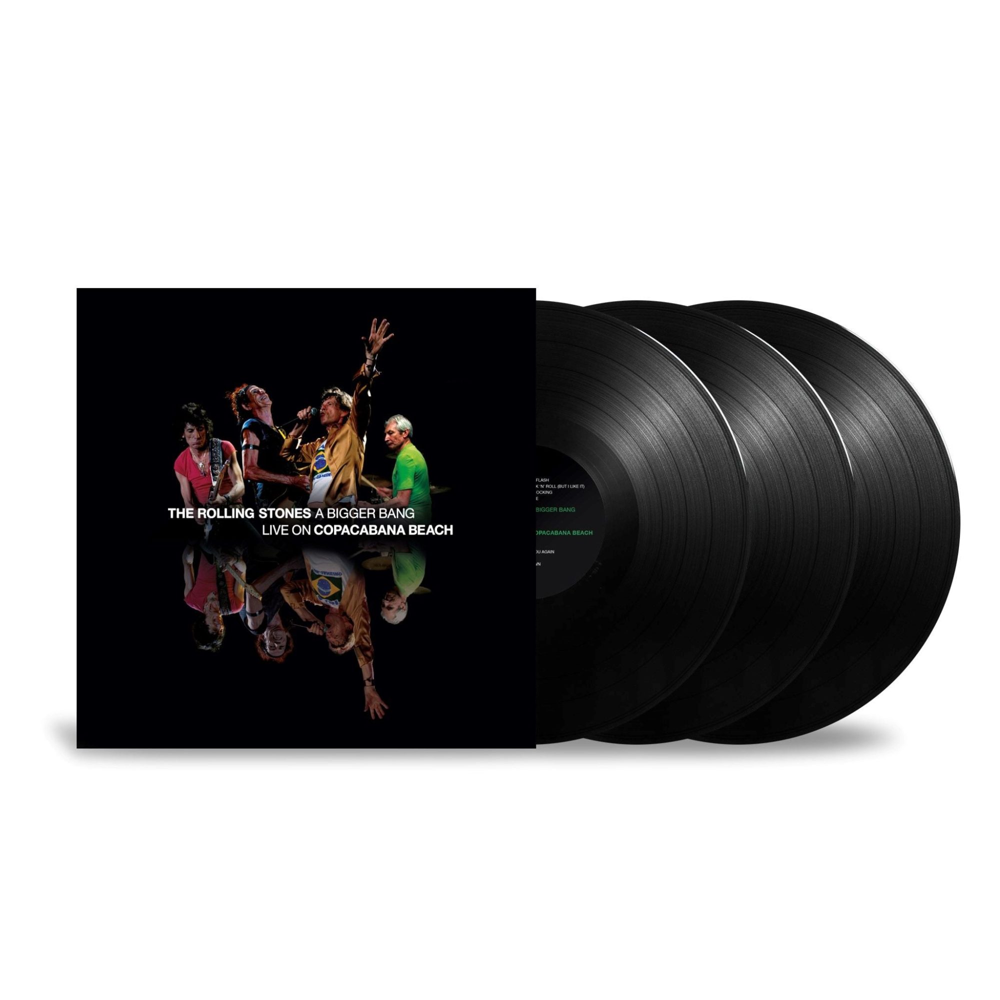 ??A Bigger Bang?? Live On Copacabana Beach: Black Vinyl 3LP