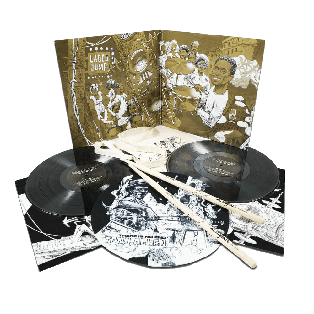 There Is No End: Exclusive Vinyl 2LP Set (w/ Tote Bag, Slipmat & Drum Sticks)