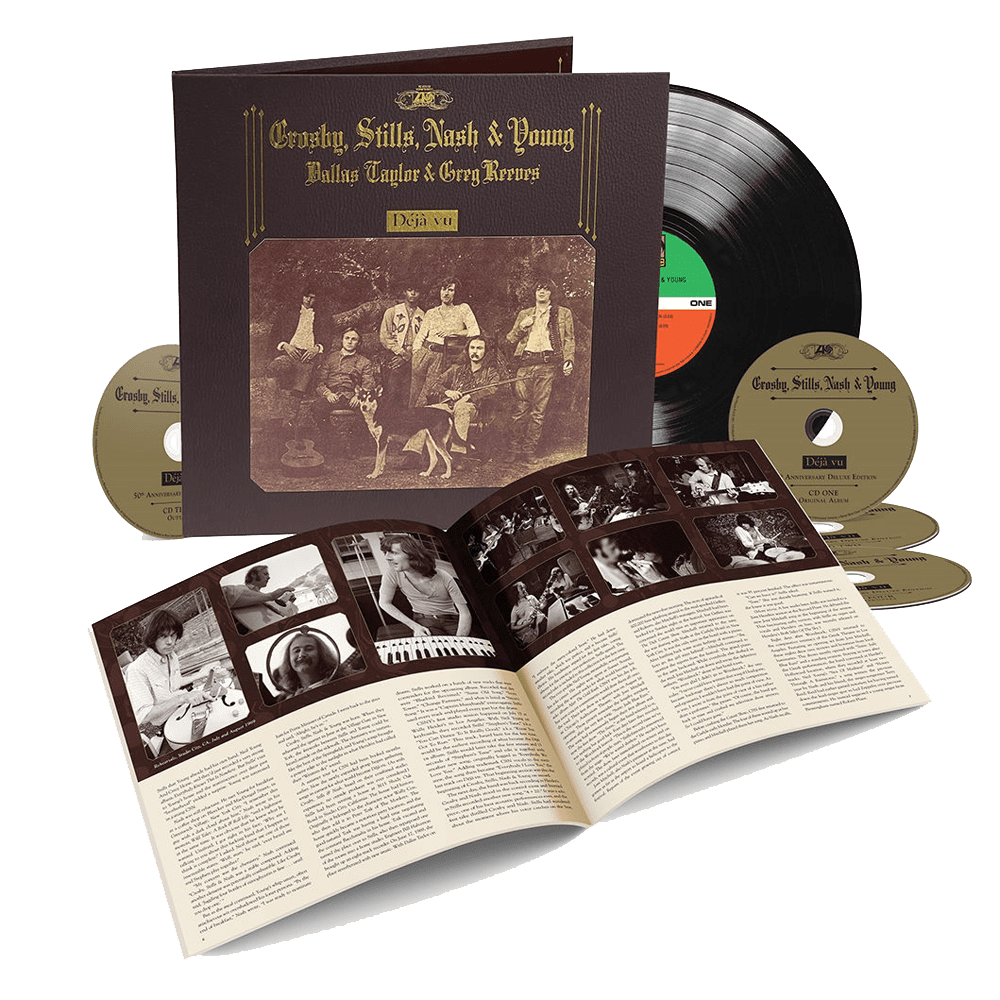 Déjà Vu (50th Anniversary Deluxe Edition): Book-Style Hard-Cover w/ Gold Foil Stamp