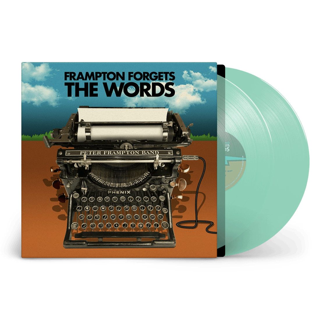 Peter Frampton Forgets The Words: Exclusive Coke Bottle Clear Vinyl 2LP