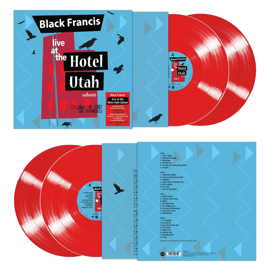 Live at the Hotel Utah Saloon: Limited Edition Red Vinyl 2LP