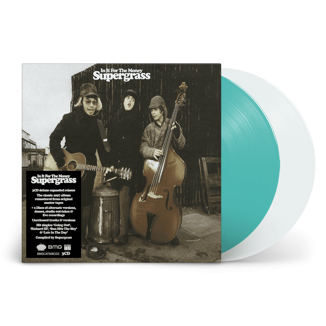 In It For The Money: Remastered Expanded Edition Turquoise Vinyl LP  & White Vinyl 12"