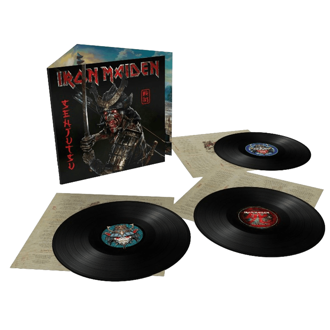 Senjutsu: Deluxe Heavyweight 180G Trifold Sleeve Vinyl 3LP