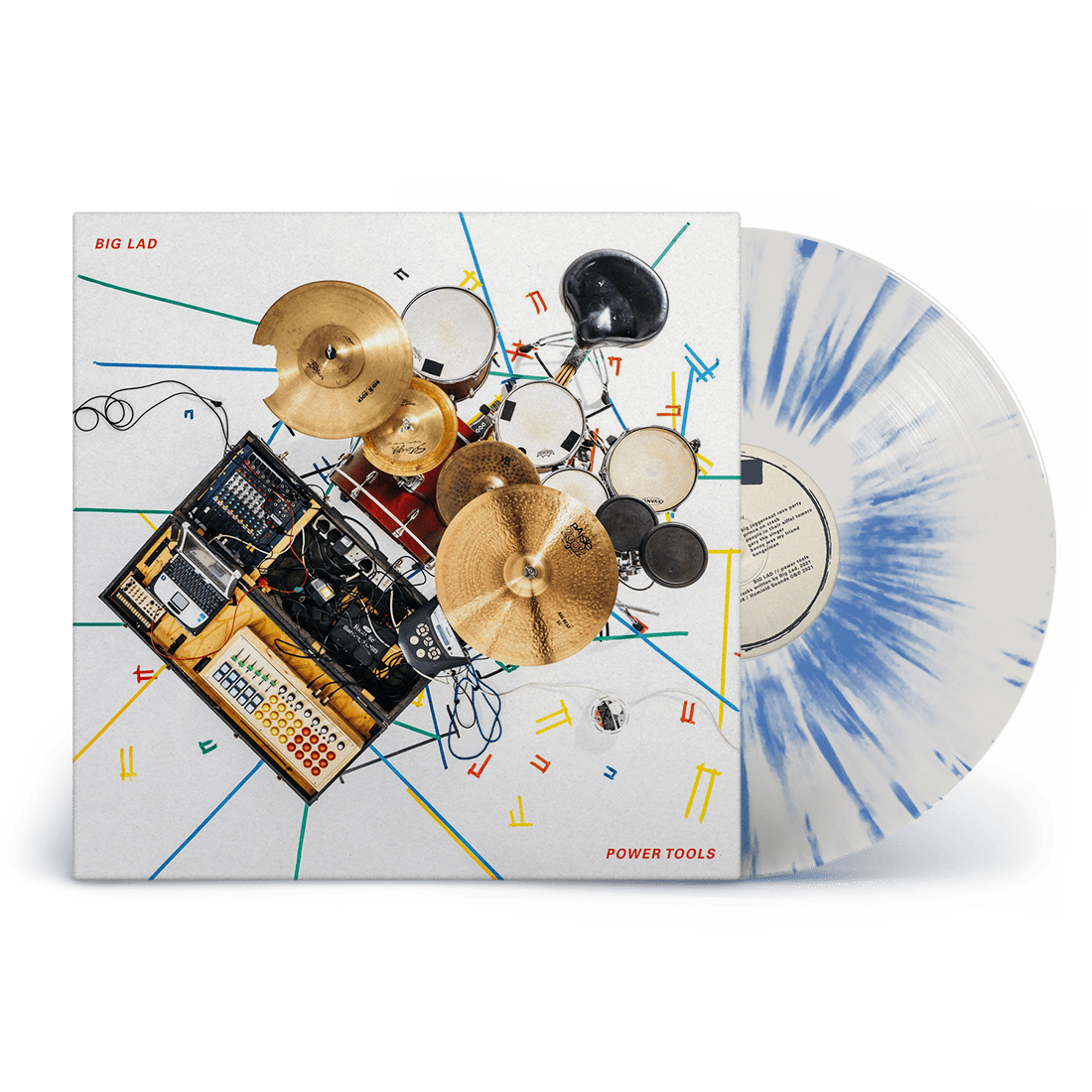 Power Tools: Signed Exclusive White + Blue Splatter Vinyl LP