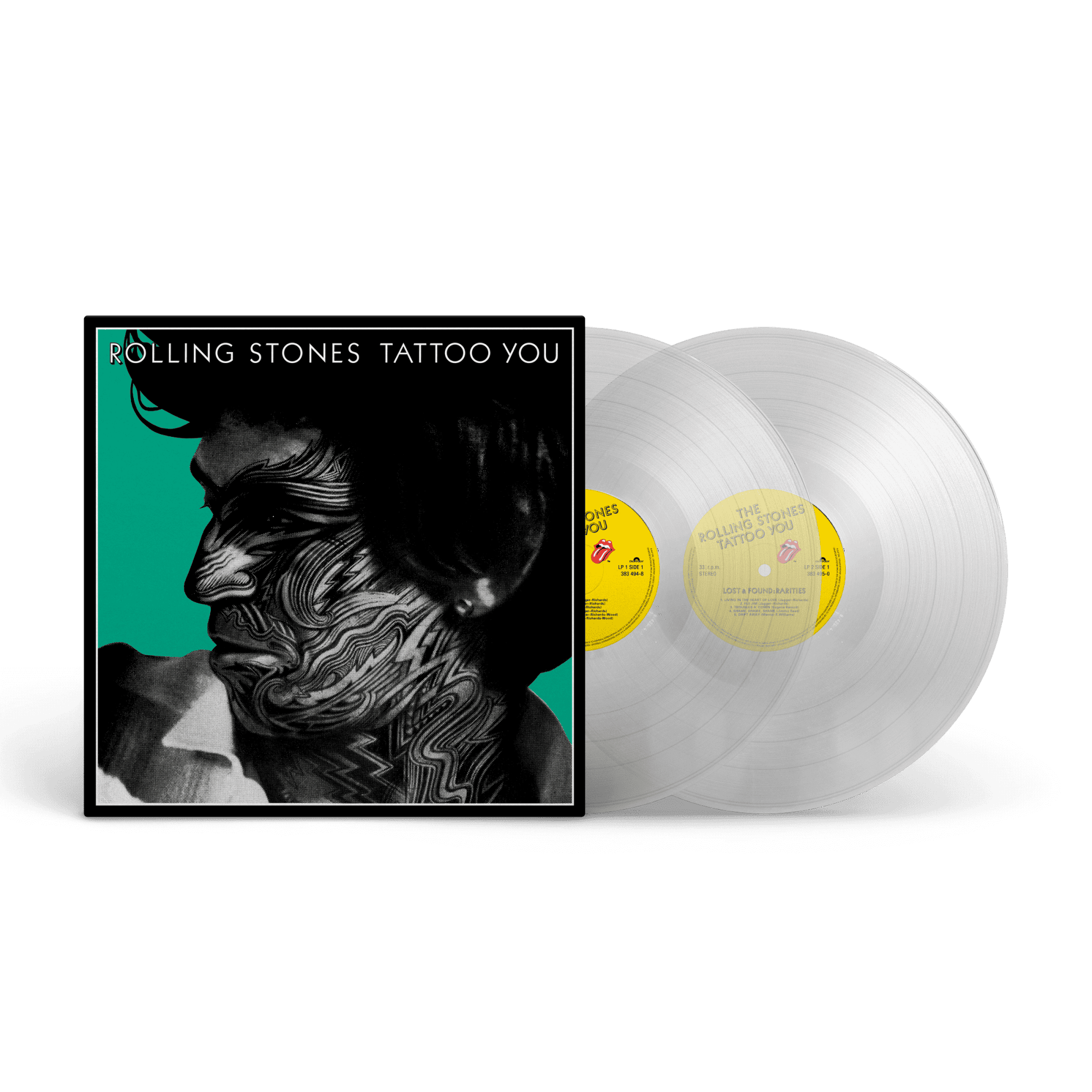 Tattoo You (40th Anniversary Remaster): Exclusive Deluxe Clear Vinyl 2LP
