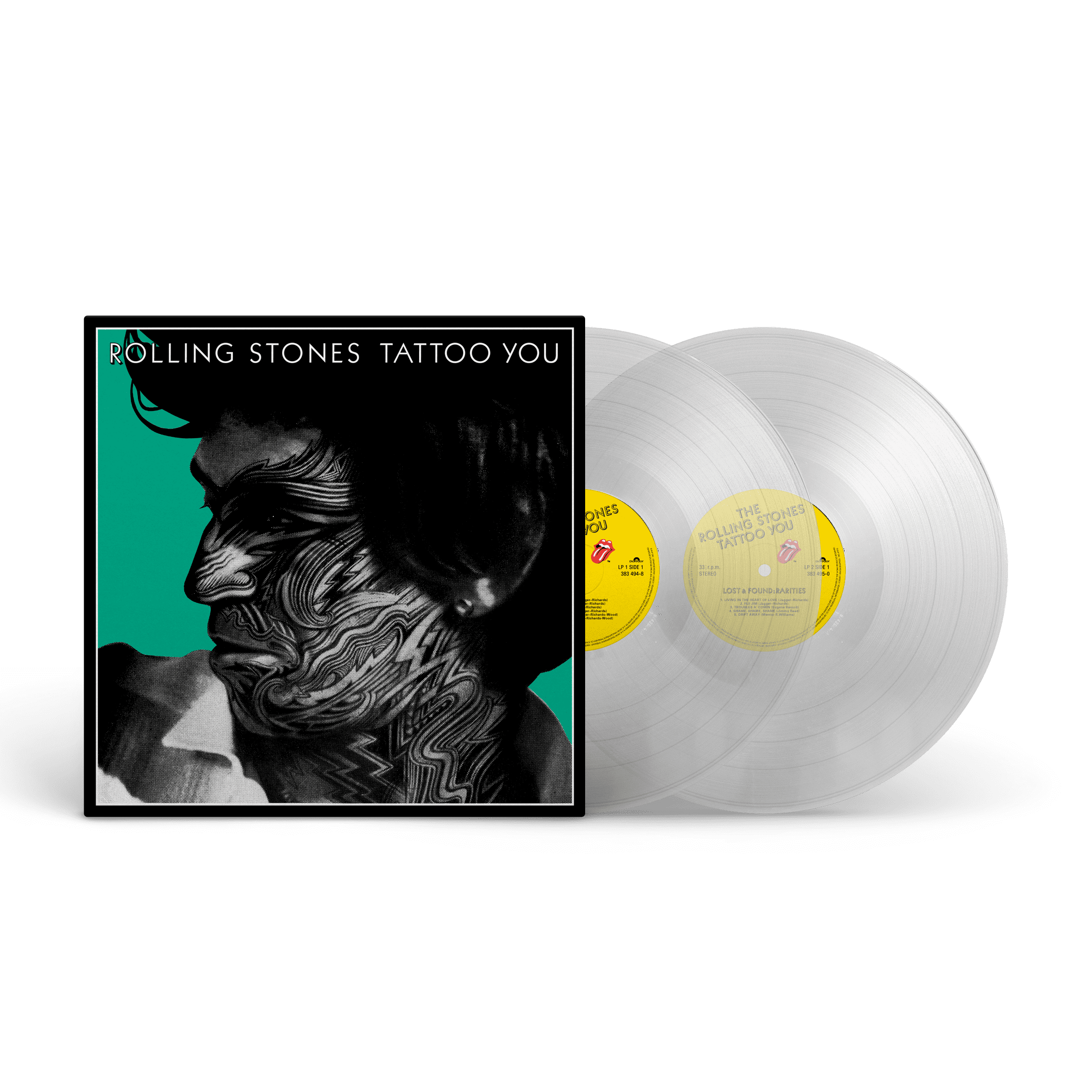 Tattoo You (40th Anniversary Remaster): Exclusive Deluxe Clear Vinyl 2LP