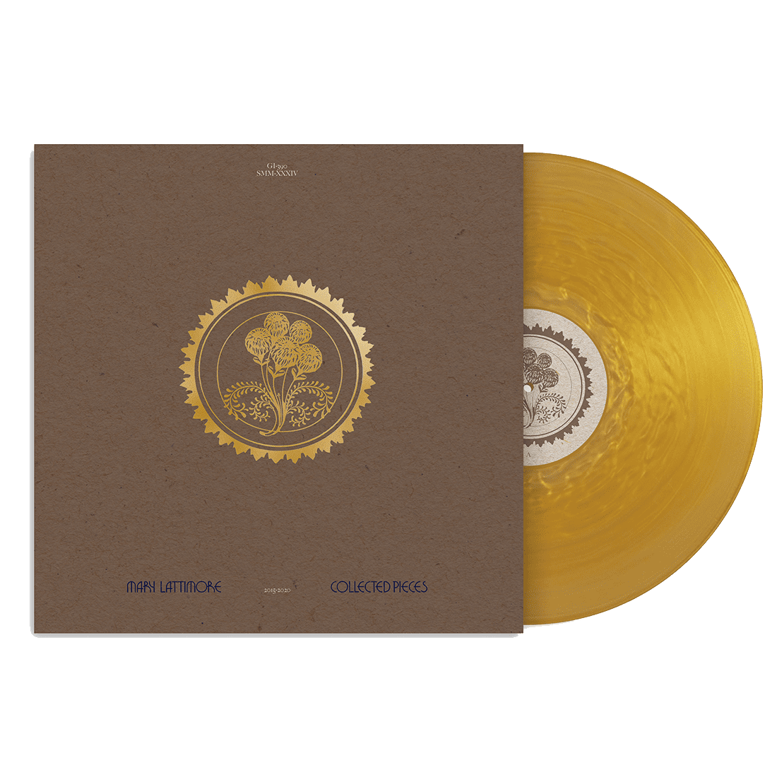 Collected Pieces: 2015-2020:  Gold Ripple Vinyl LP
