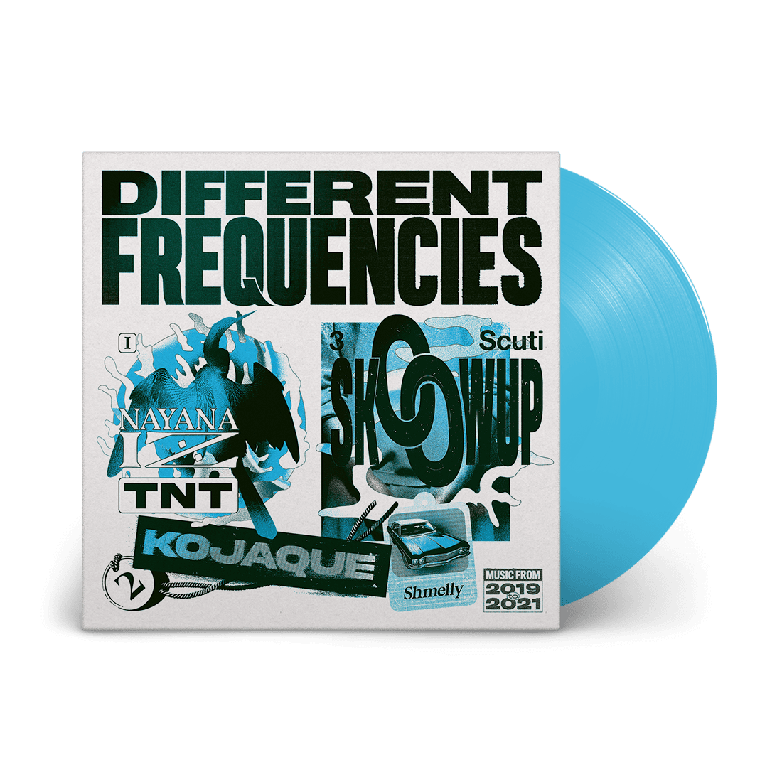Different Frequencies: Transparent Blue Vinyl LP [NAD21]