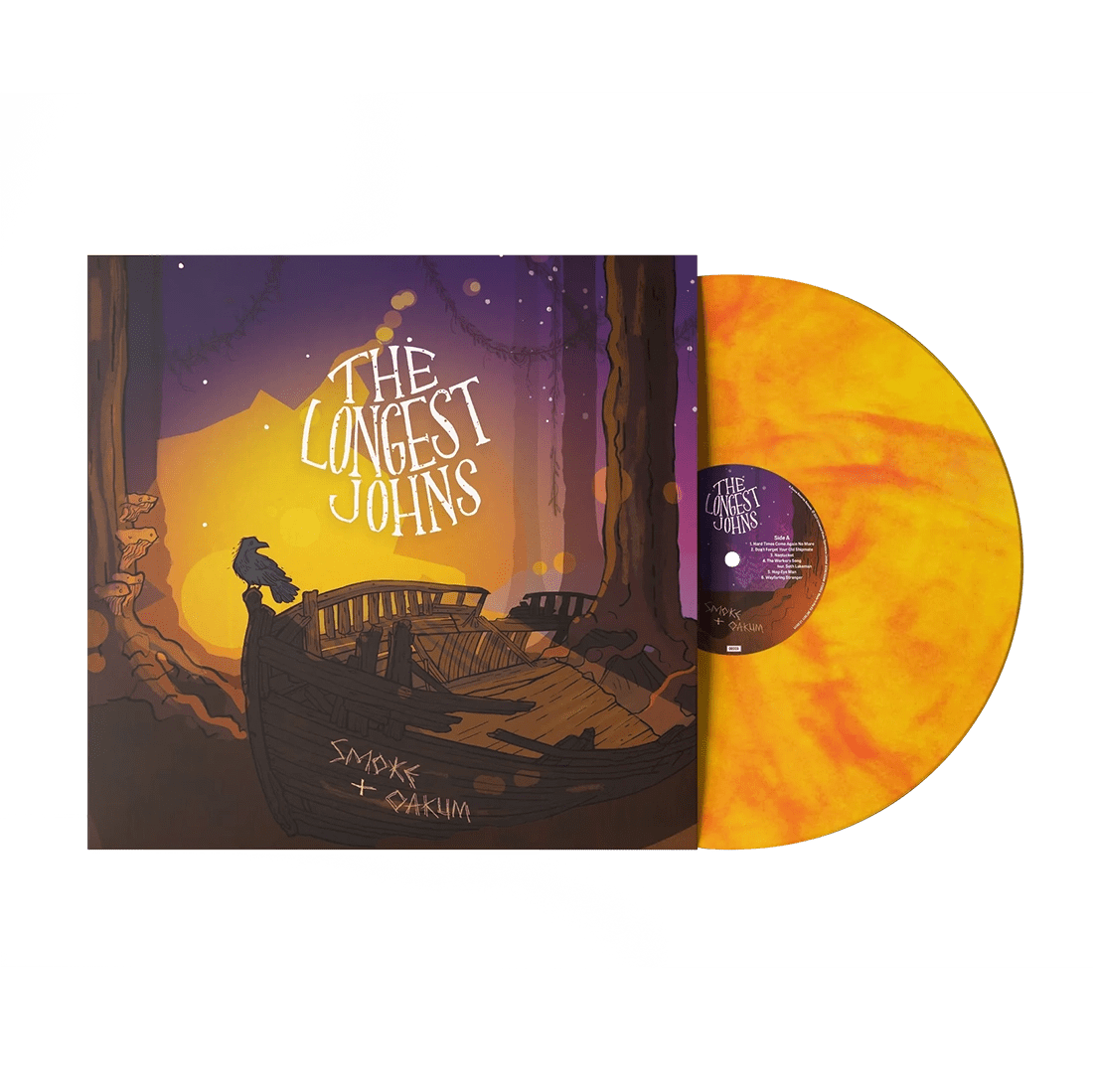 Smoke & Oakum: Marble Sun Yellow & Red Vinyl LP