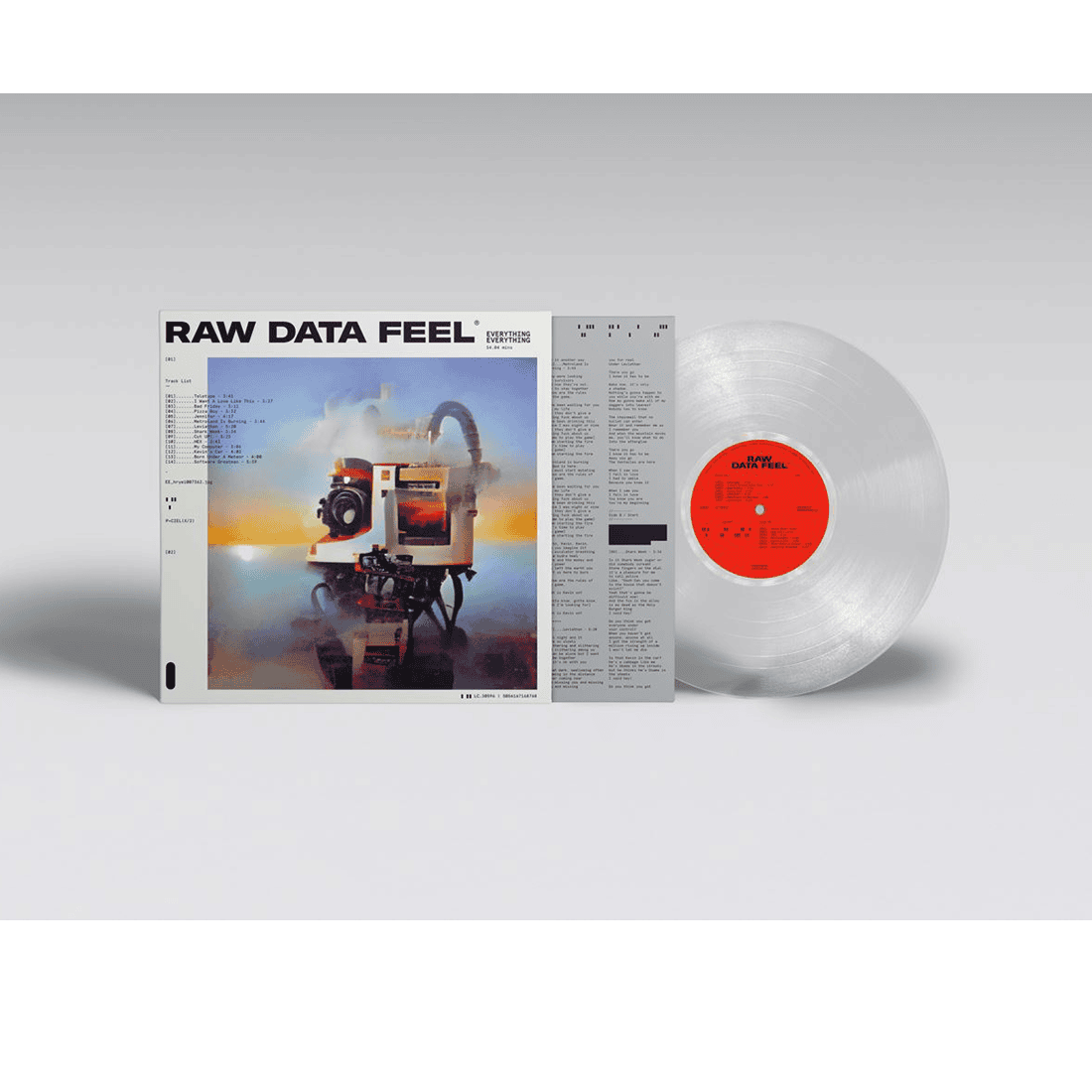 Raw Data Feel: Clear Vinyl LP