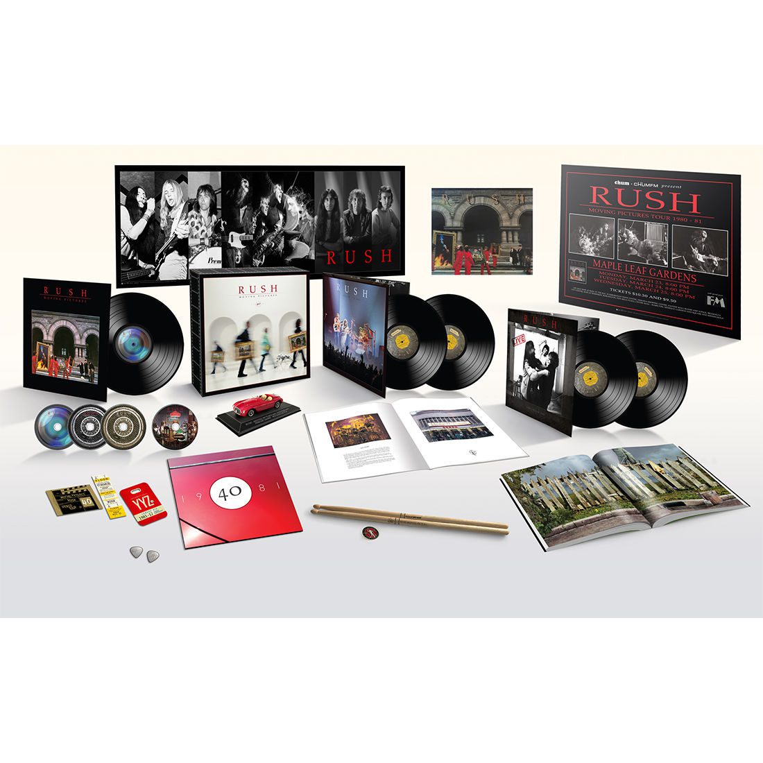 Moving Pictures (40th Anniversary): Super Deluxe Vinyl Box Set