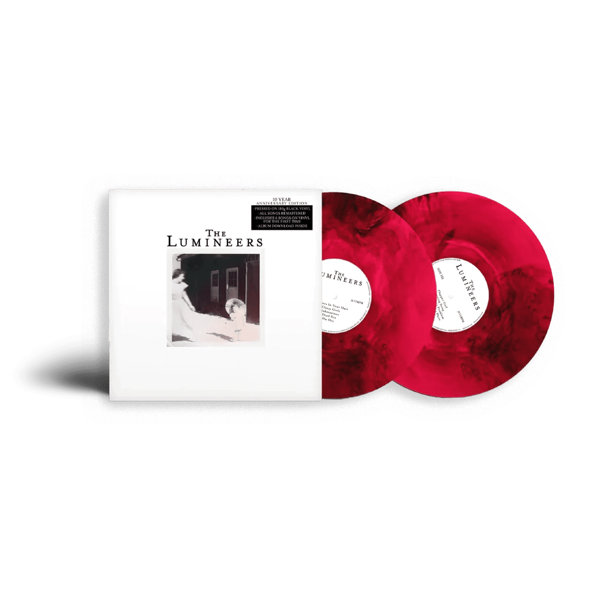 The Lumineers (10th Anniversary Edition): Red Marble Vinyl 2LP