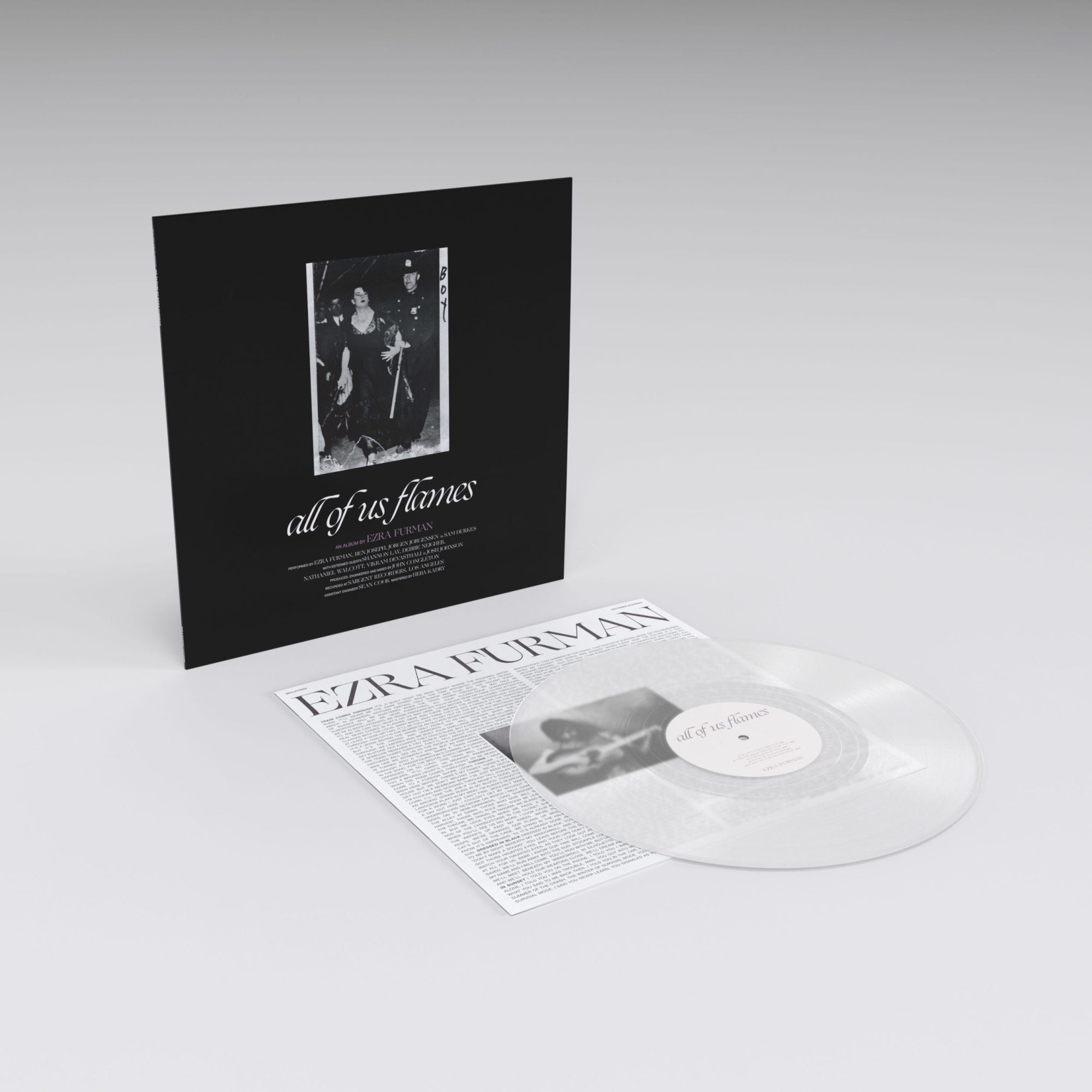 All Of Us Flames: Limited Clear Vinyl LP