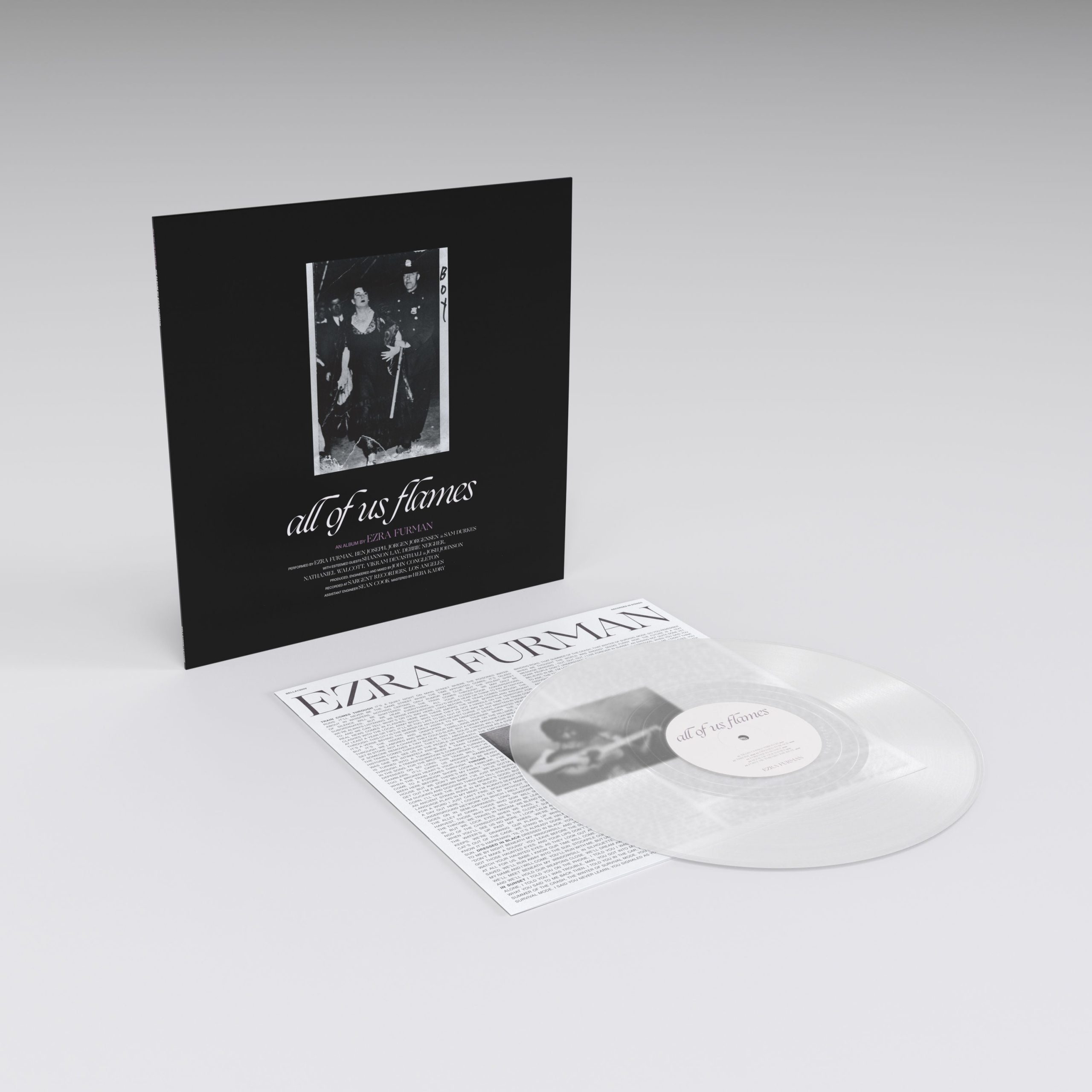All Of Us Flames: Limited Clear Vinyl LP
