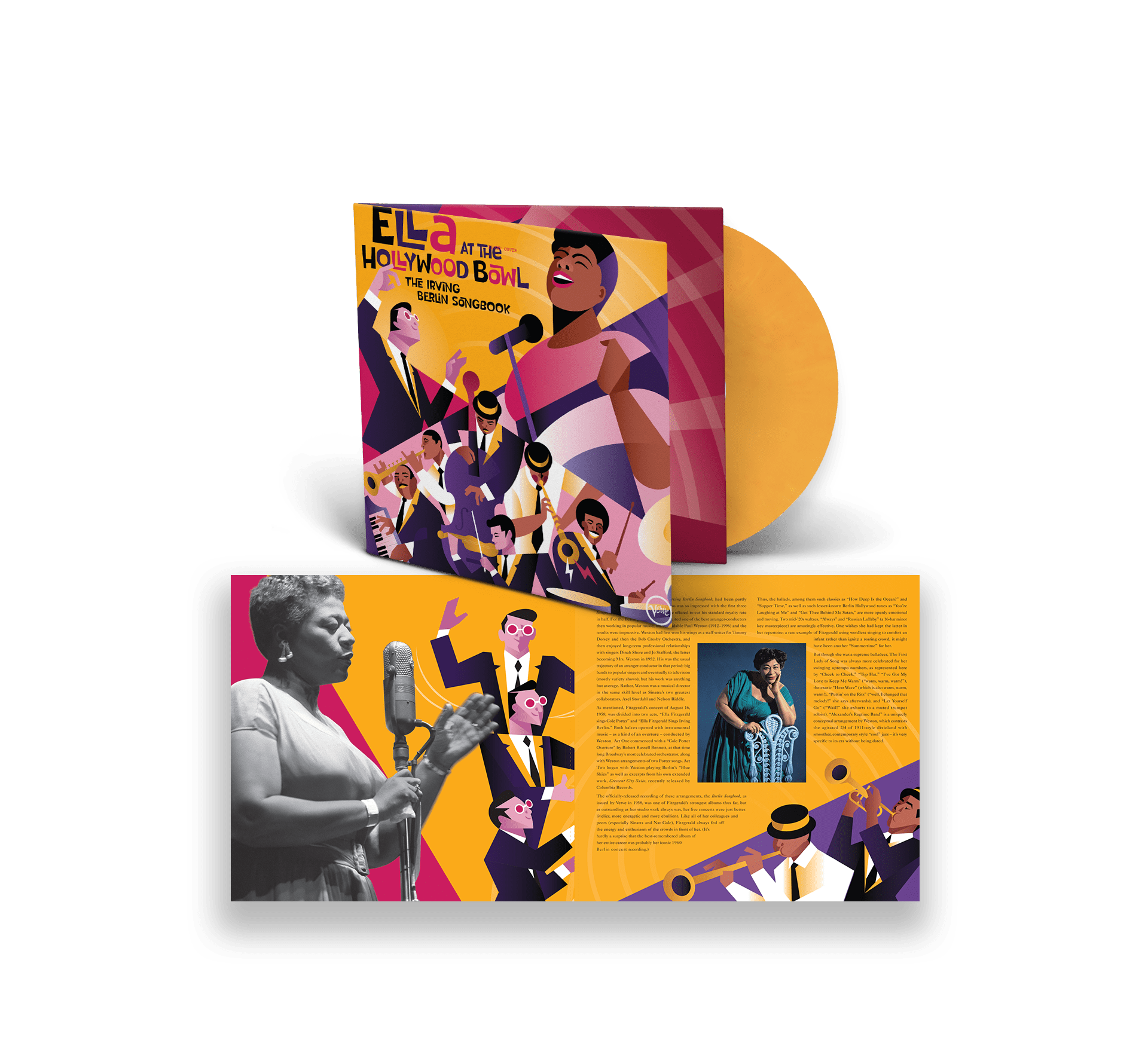 Ella At The Hollywood Bowl - The Irving Berlin Songbook: Gold Vinyl LP