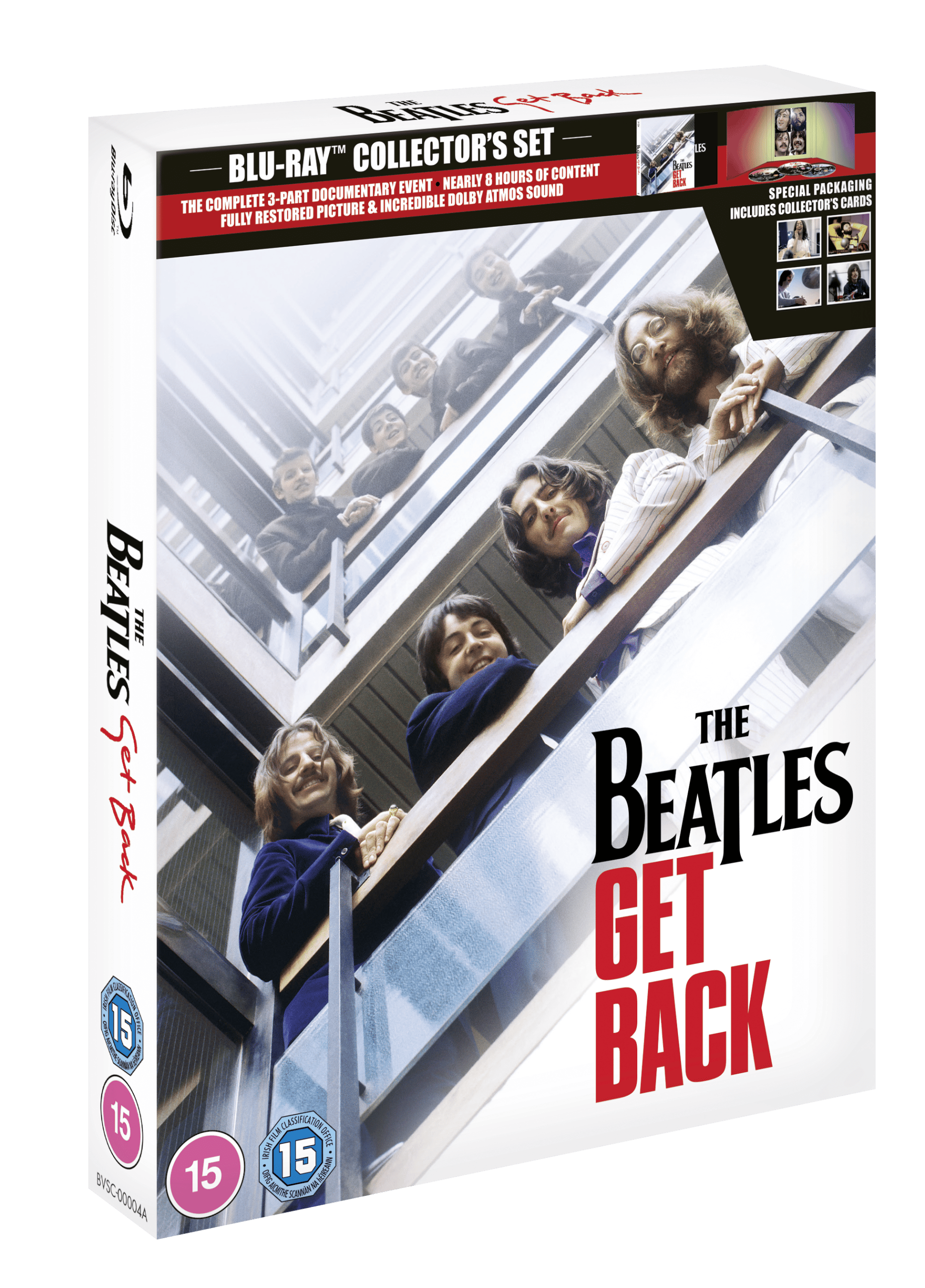 The Beatles: Get Back 3-Disc Blu-Ray Collector's Edition