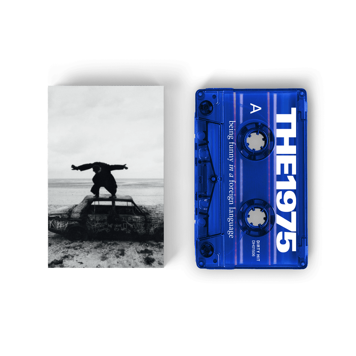 Being Funny In A Foreign Language: Transparent Royal Blue Cassette