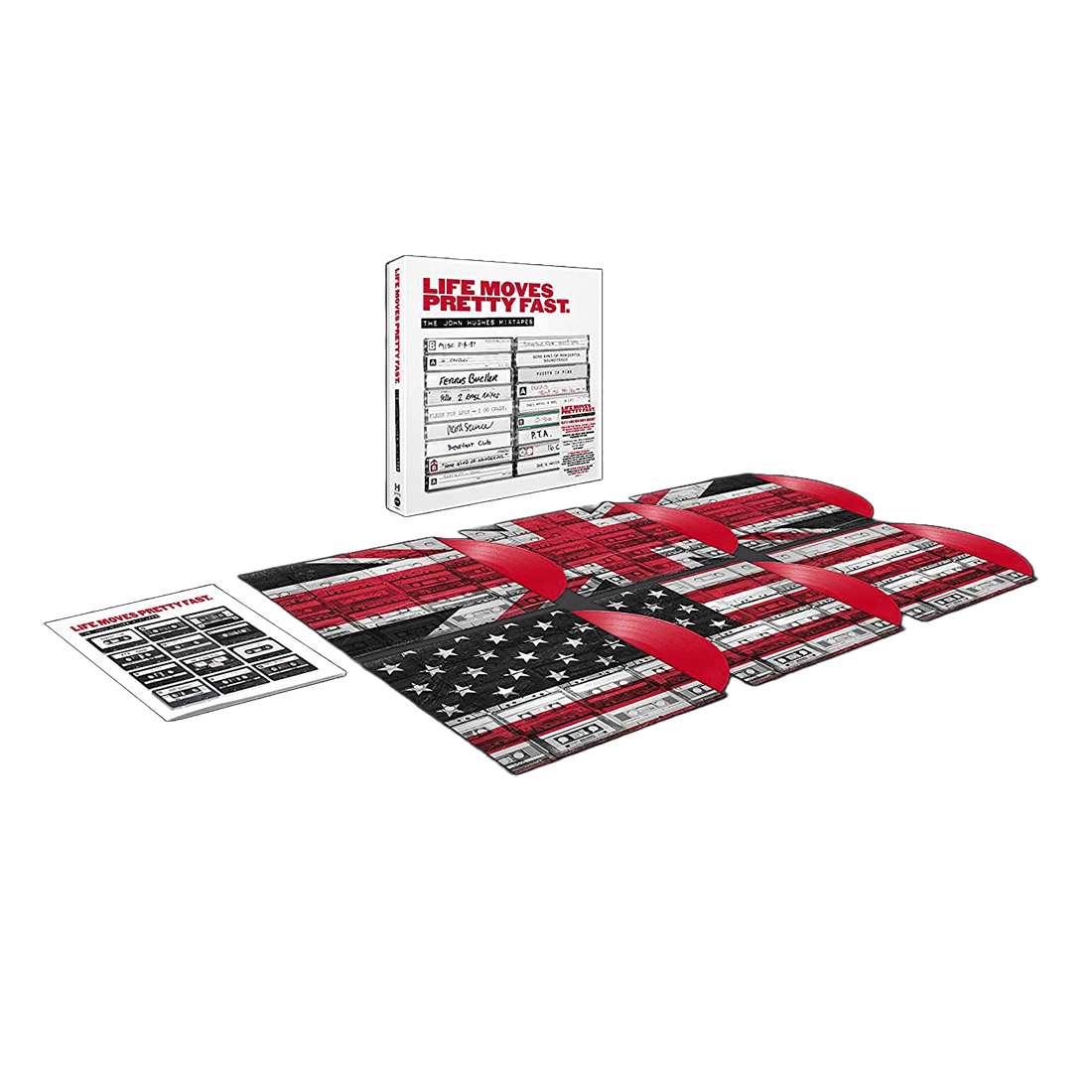 Life Moves Pretty Fast - The John Hughes Mixtapes: Red Vinyl 6LP Box Set