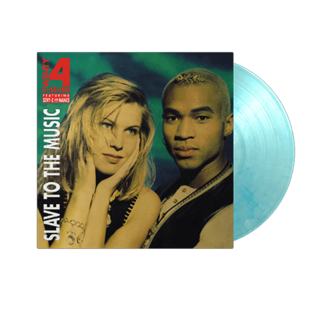 Slave To The Music: Limited Crystal Clear & Blue Marbled Vinyl LP