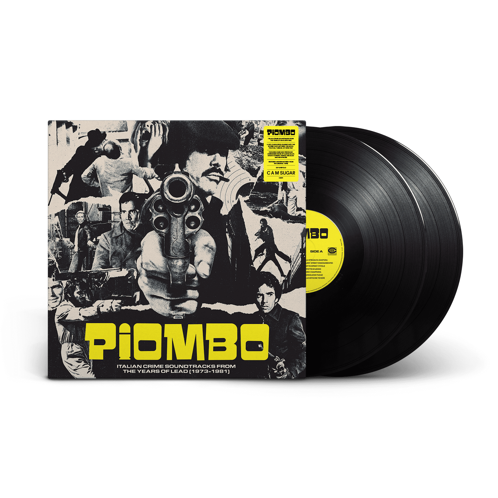 PIOMBO - Italian Crime Soundtracks From The Years Of Lead (1973-1981): Vinyl 2LP