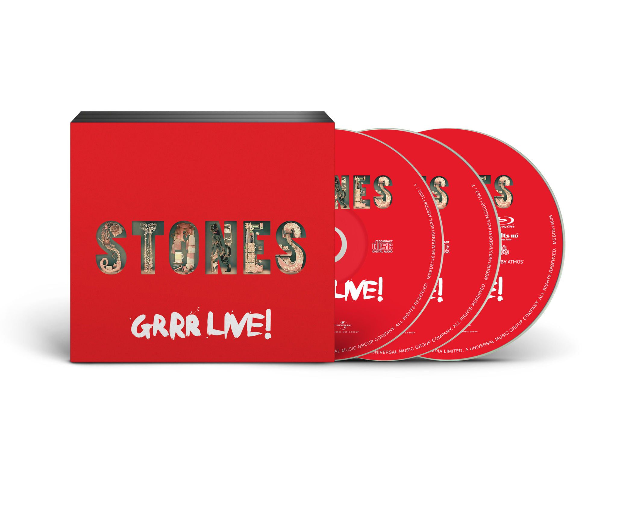 GRRR Live! 2CD & DVD