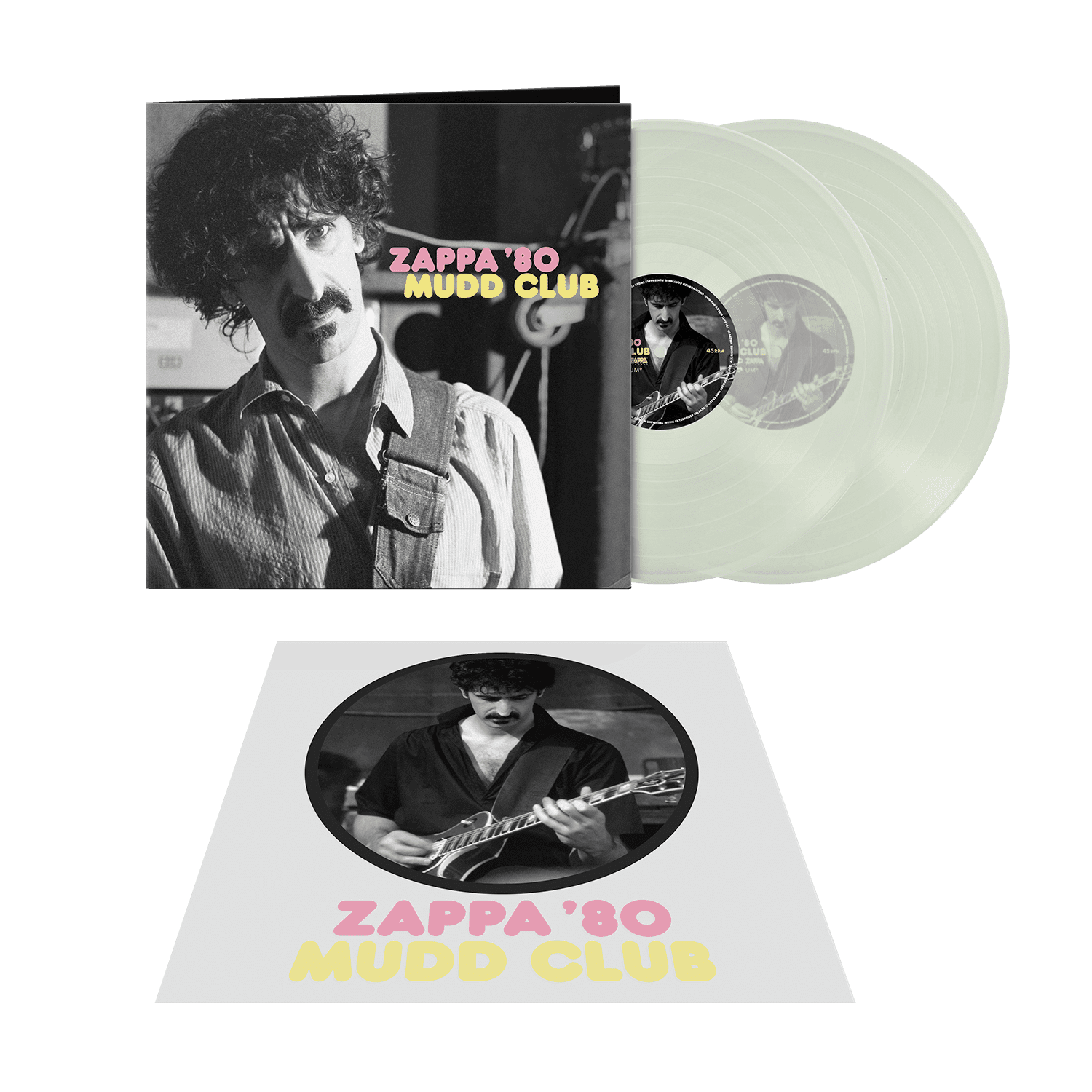 Zappa ’80: Mudd Club: Exclusive Coke Bottle Green Vinyl 2LP + Iron-On Transfer