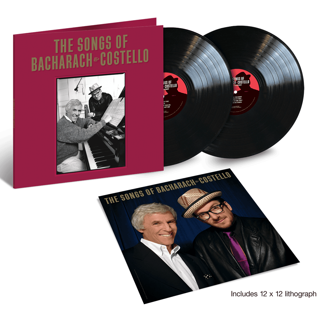 The Songs of Bacharach & Costello: Exclusive Vinyl 2LP + Exclusive Lithograph