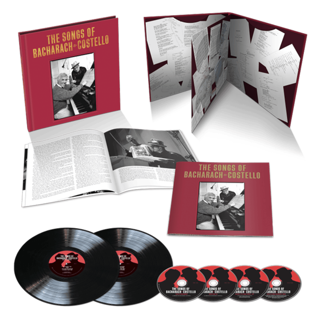The Songs of Bacharach & Costello: Super Deluxe Edition 2LP + 4CD Box Set