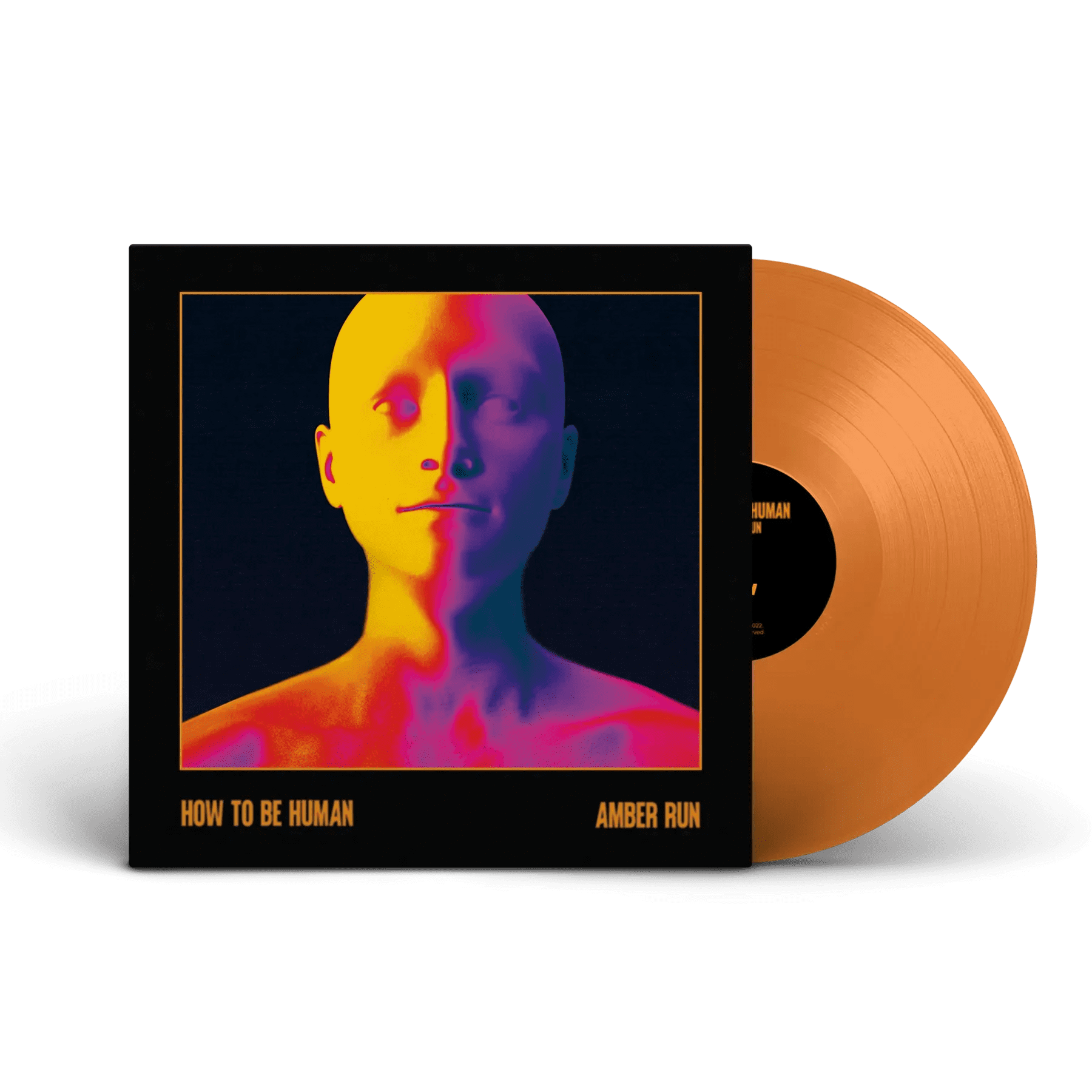 How To Be Human: Limited Edition Signed Amber Colour Vinyl LP