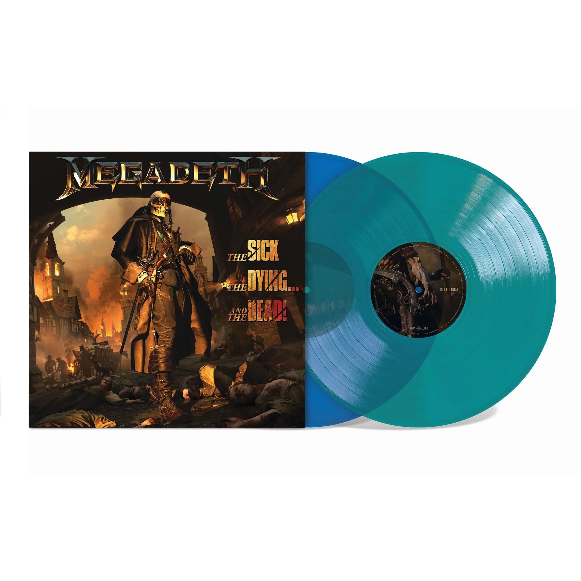 The Sick, The Dying… And The Dead! Limited Blue Opaque + Green Translucent Vinyl 2LP