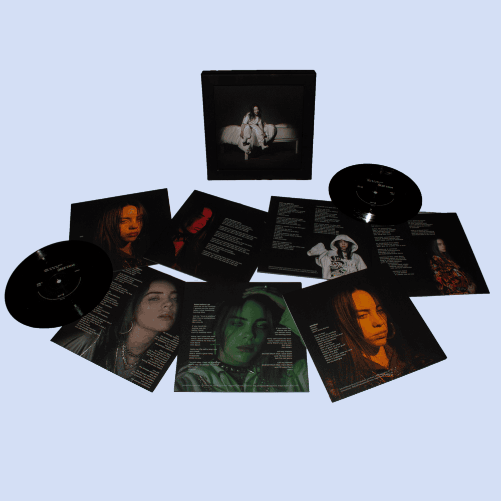 When We All Fall Asleep, Where Do We Go? Collector’s Edition 7” Vinyl Box Set