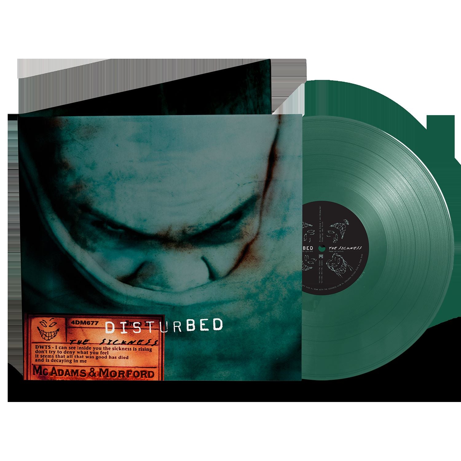 The Sickness 25th Anniversary: Green Vinyl LP
