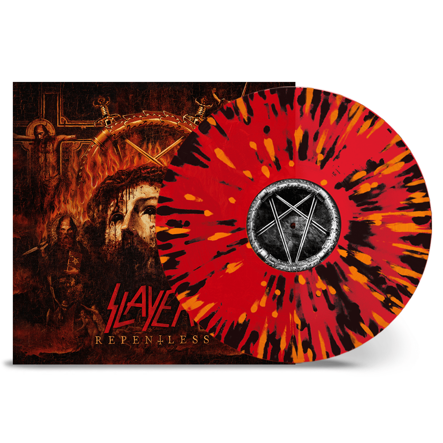 Repentless: Limited Red + Solid Orange Black Splatter Vinyl LP