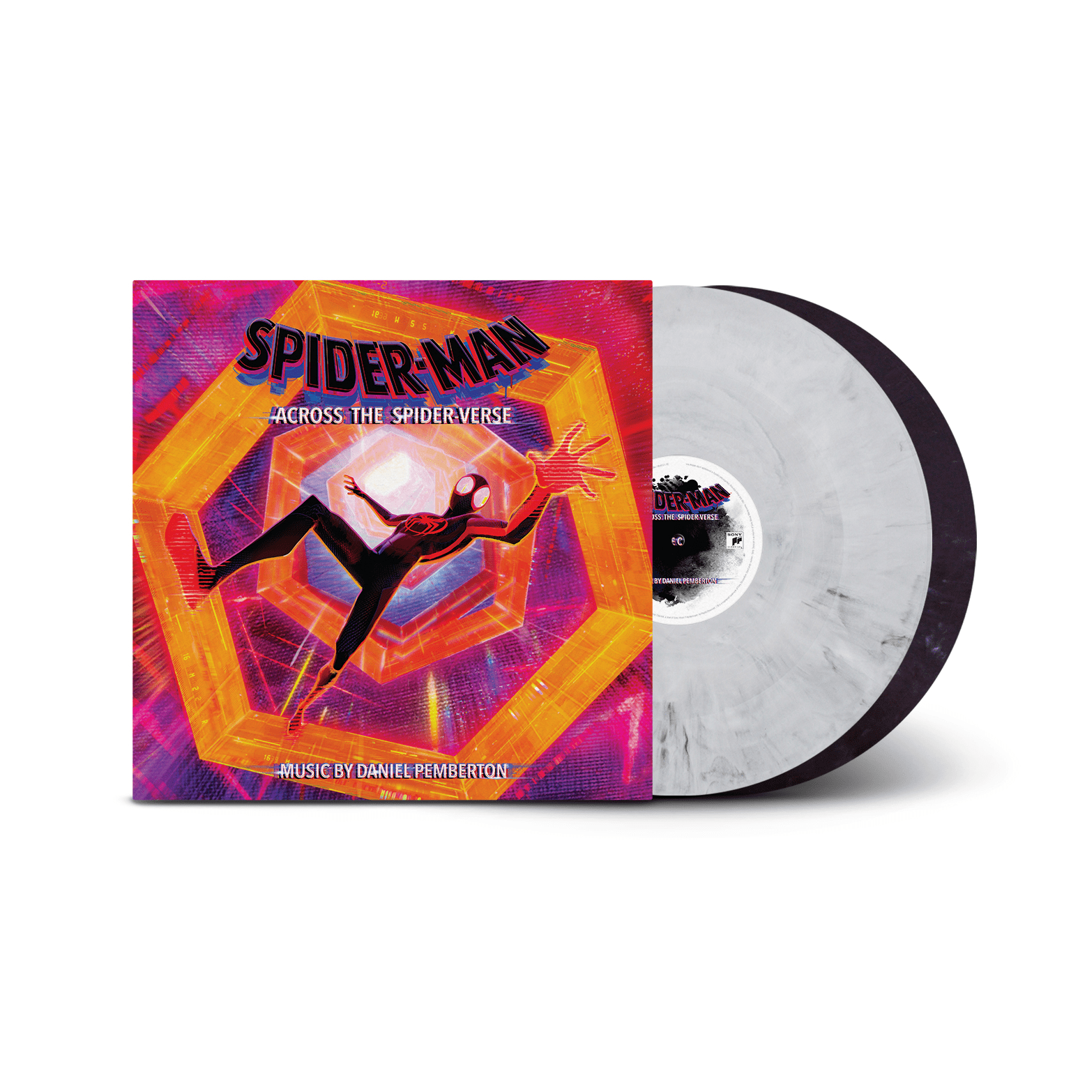 Spider-Man - Across the Spider-Verse (Original Score): Limited White + Dark Purple Marbled Vinyl 2LP - Image 2