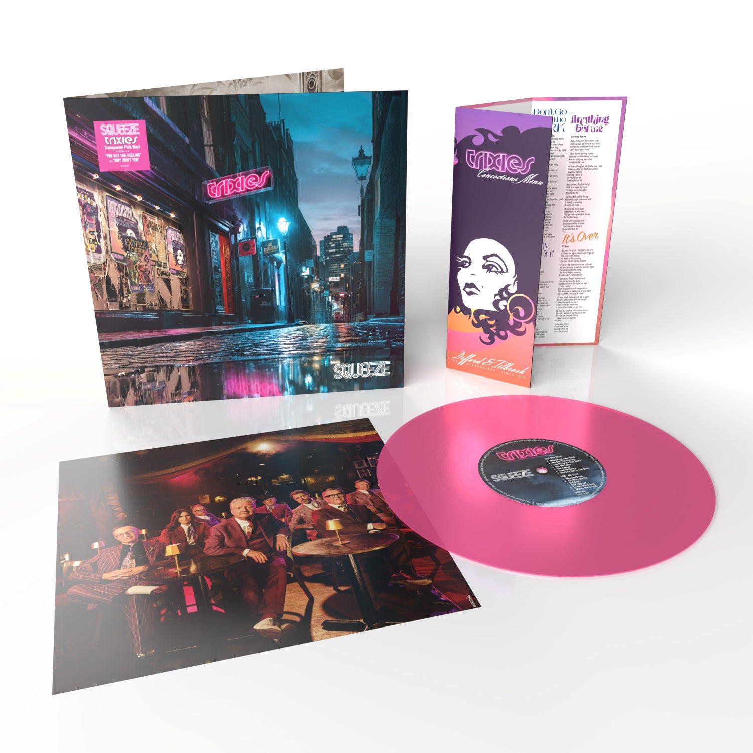 Trixies: Transparent Pink Vinyl LP