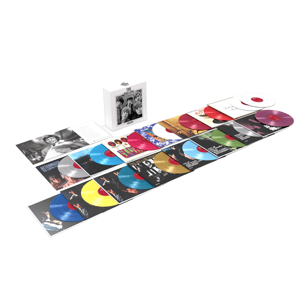 The Rolling Stones In Mono: Colour Vinyl 16LP Box Set