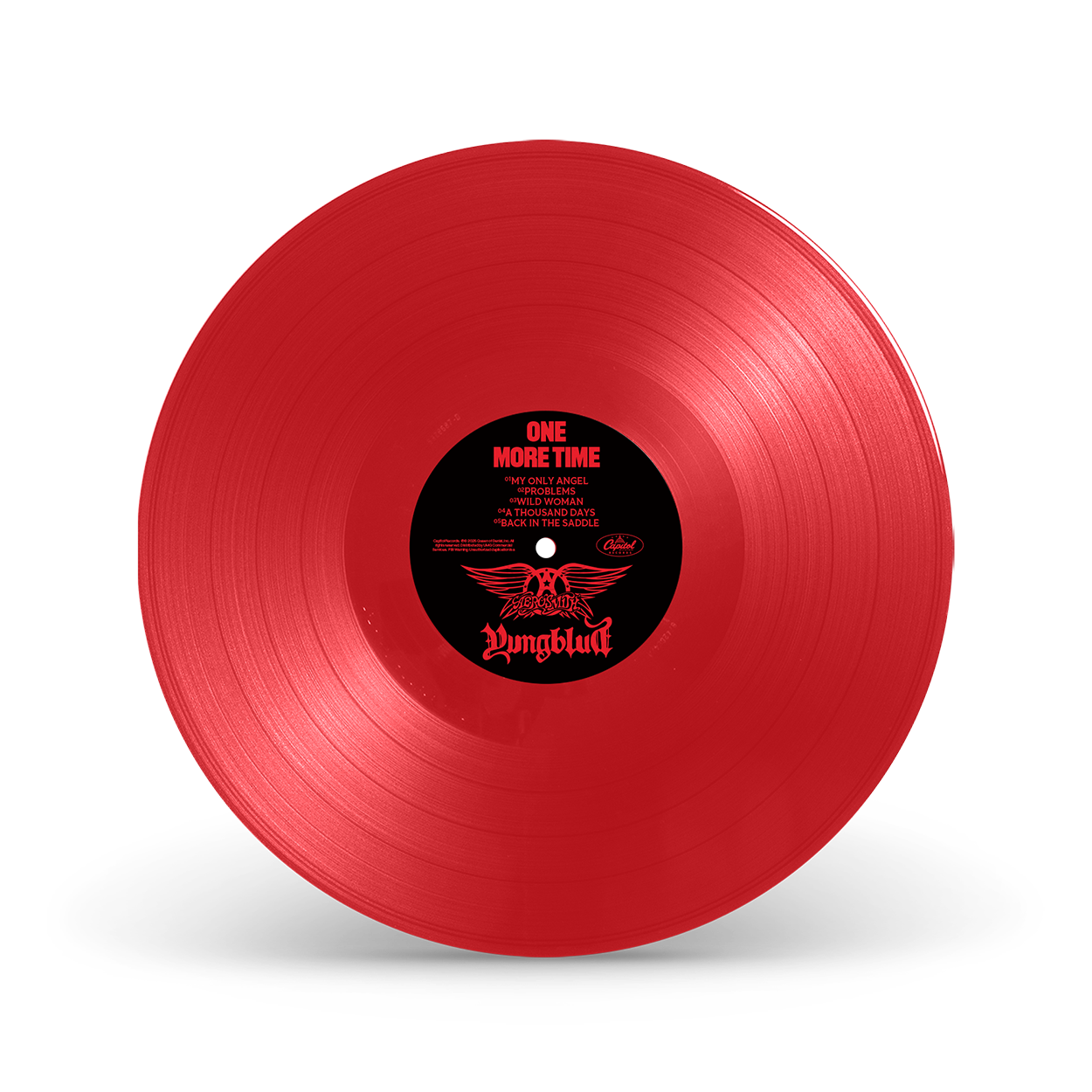 AEROSMITH & YUNGBLUD - One More Time Red Vinyl (Aerosmith Store Exclusive) - Image 4
