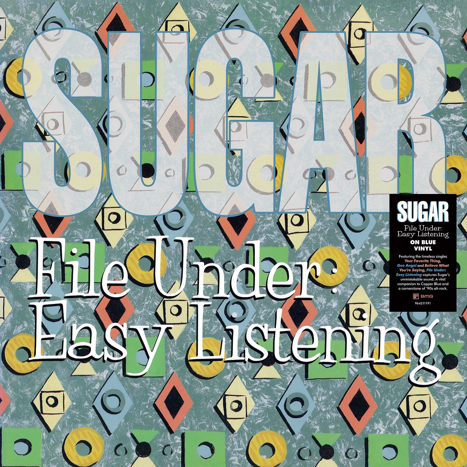 File Under: Easy Listening Blue Eco Vinyl LP - Image 2