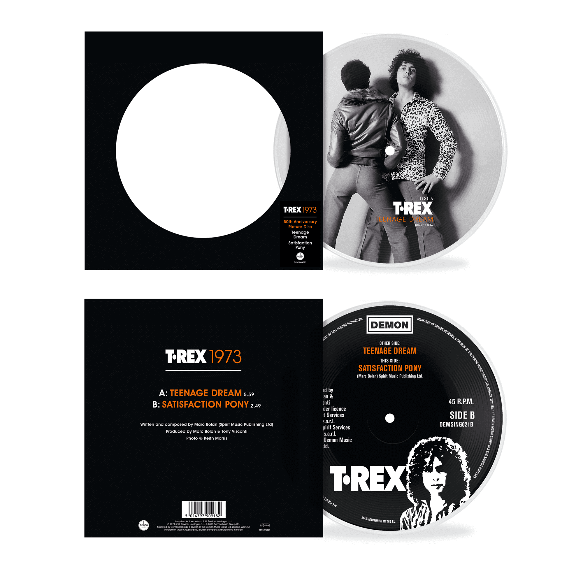 Teenage Dream (50th Anniversary): Limited Vinyl 7" Picture Disc