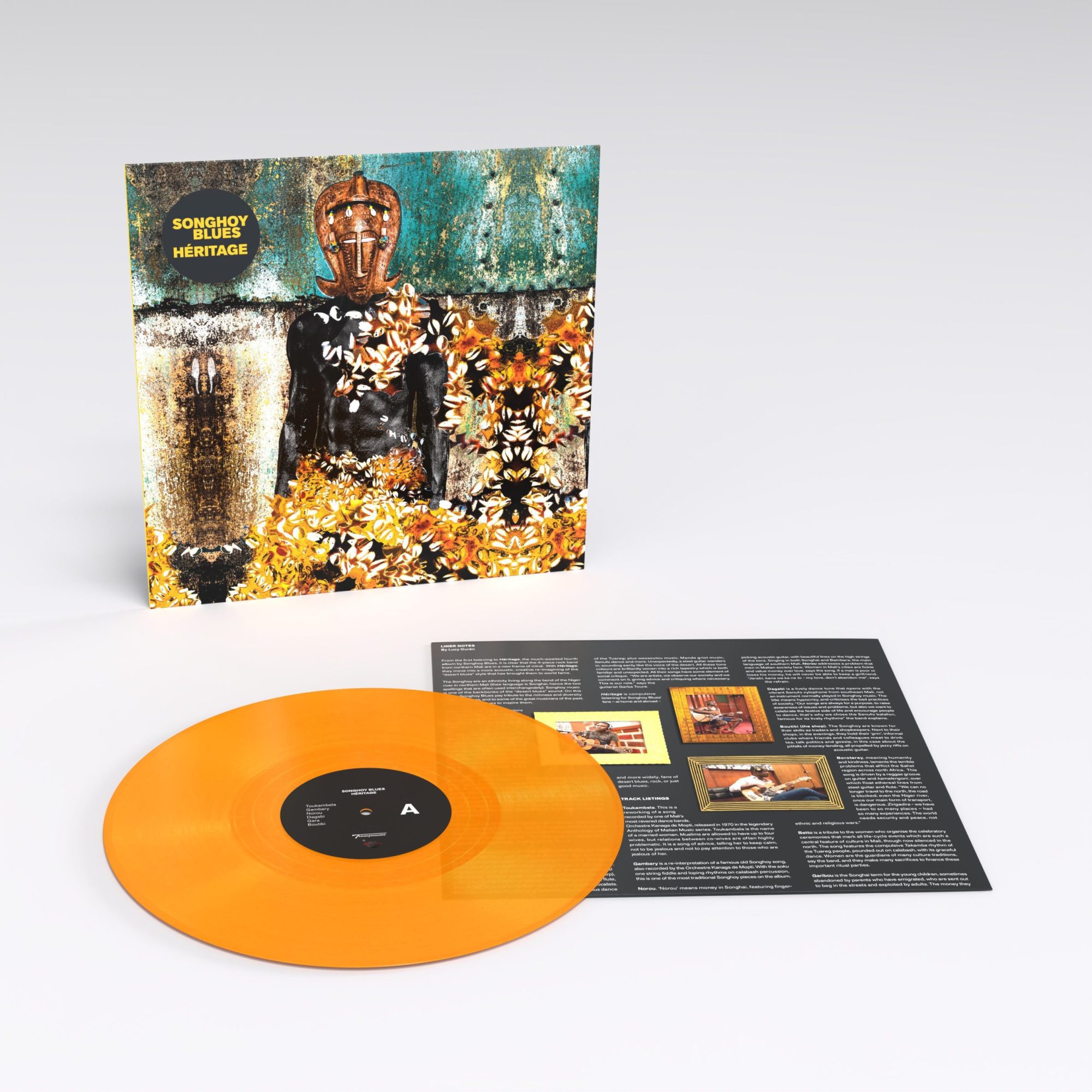 Héritage: Limited Transparent Orange Vinyl LP