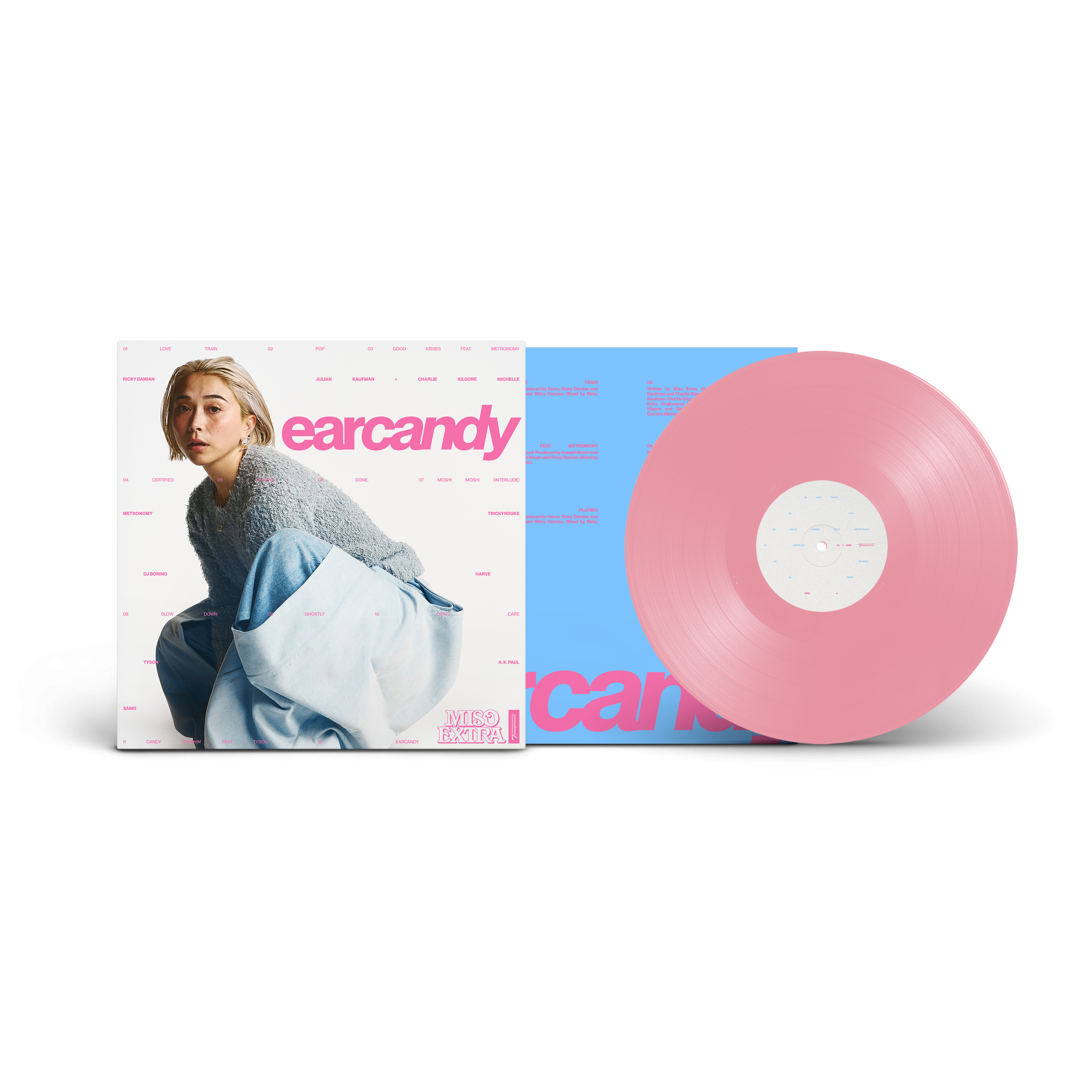 Earcandy: Baby Pink Vinyl LP
