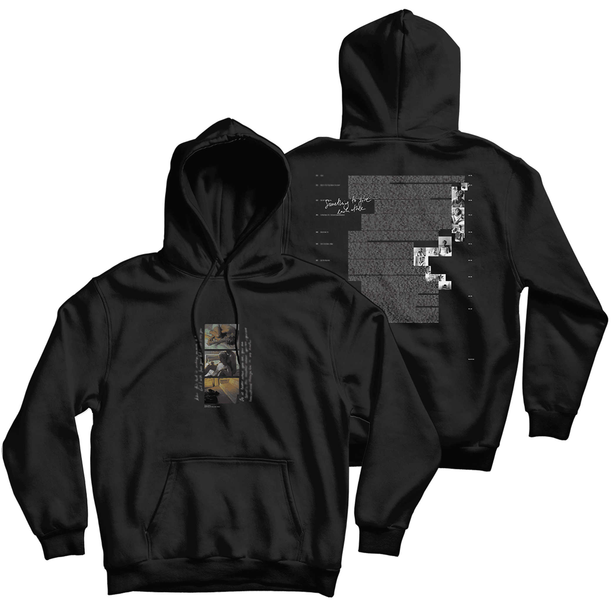 Something To Give Each Other: Deluxe CD, Hoodie + Signed Post Card Bundle - Image 2