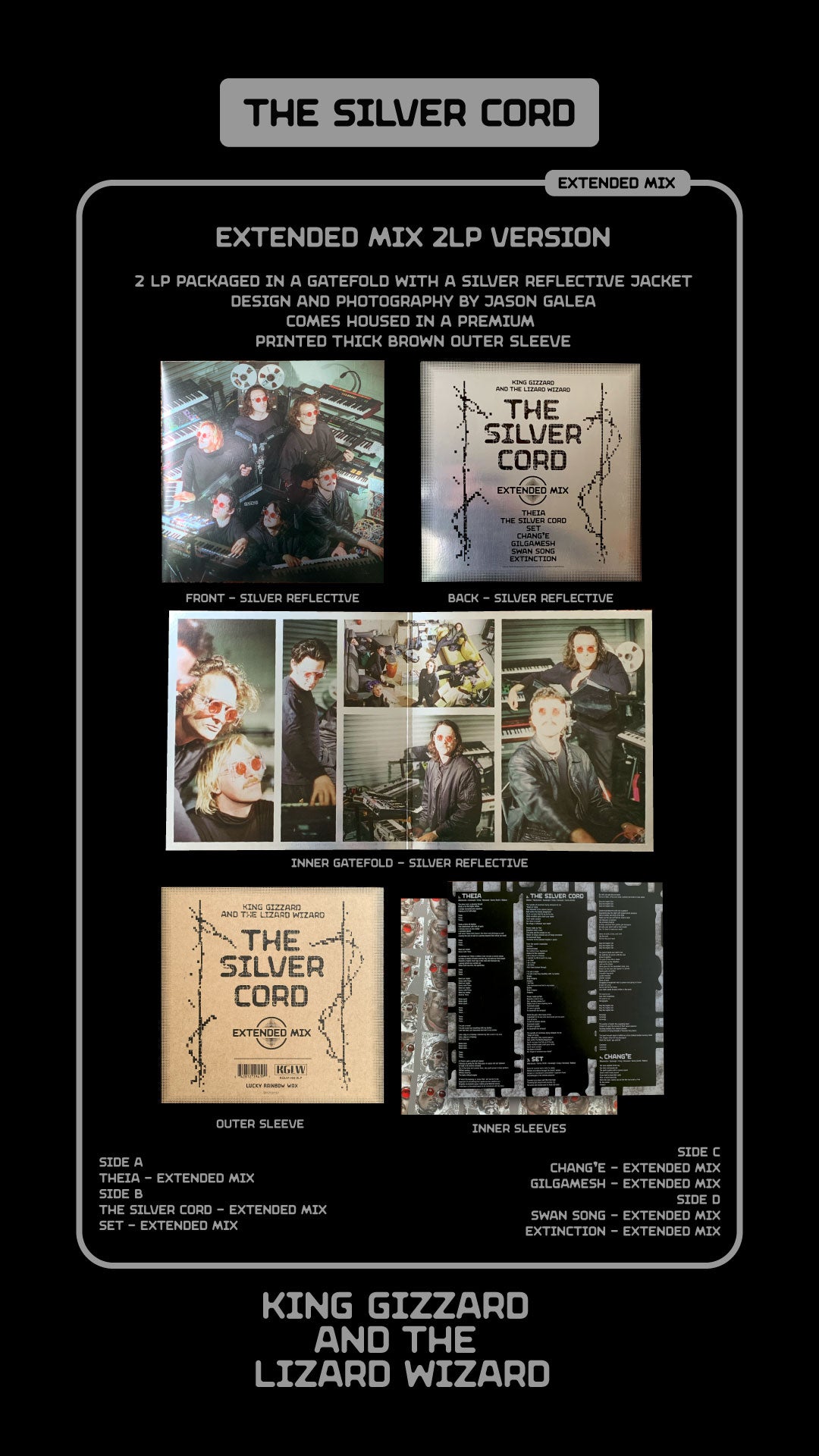 The Silver Cord: Limited Deluxe Vinyl 2LP. - Image 2