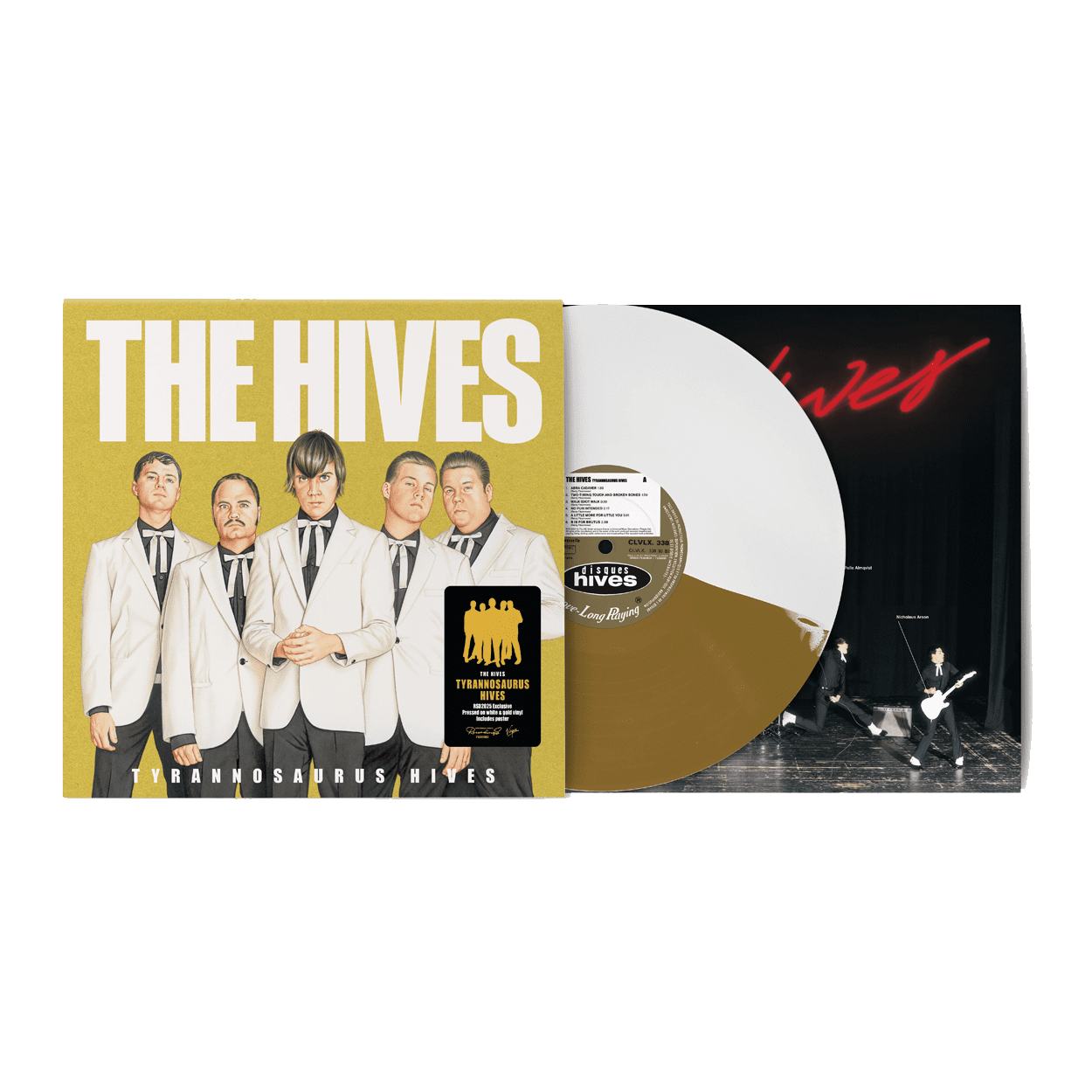 Tyrannosaurus Hives (RSD25): Gold & White Vinyl LP