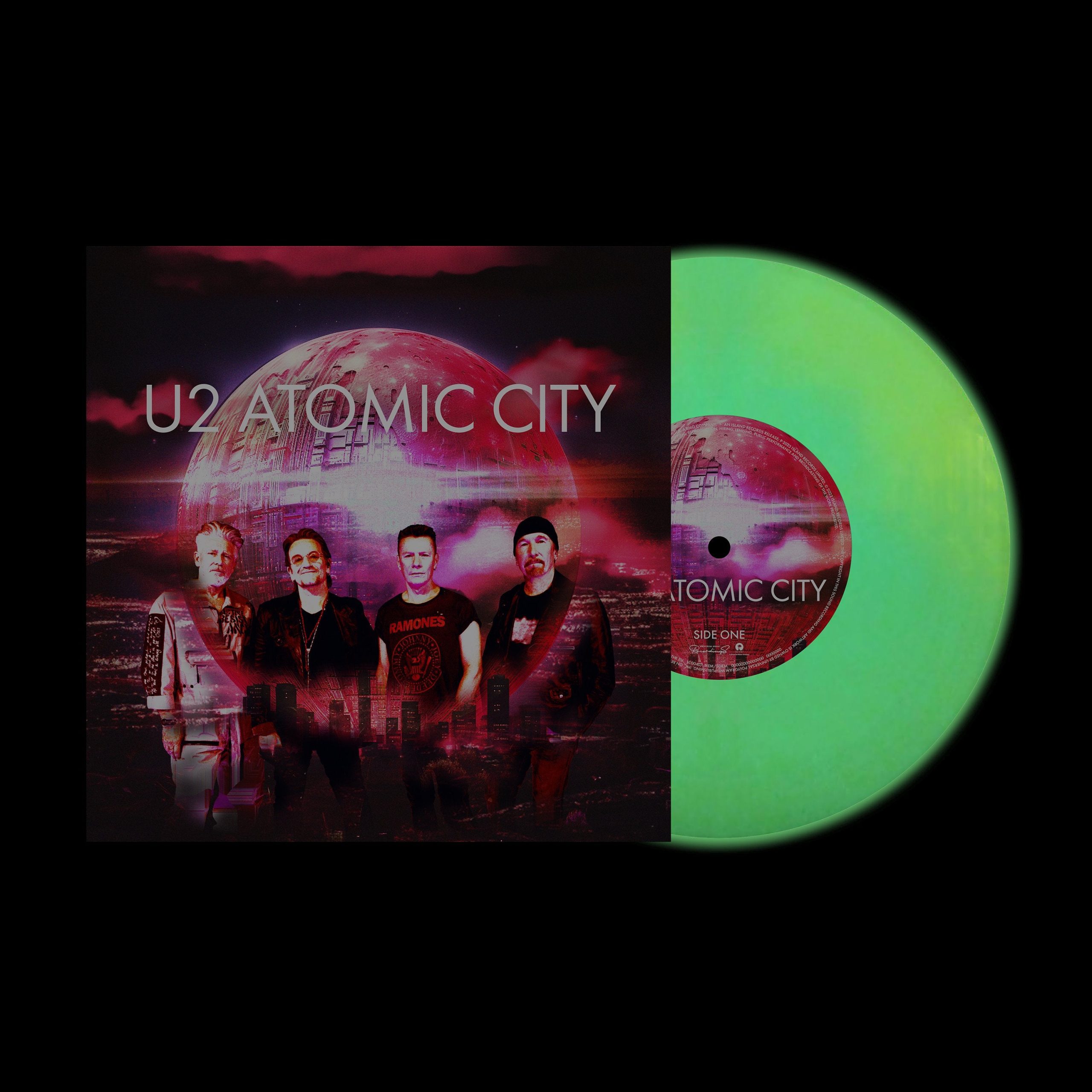 Atomic City: Limited Edition Photoluminescent Transparent 7’’ Vinyl - Image 2