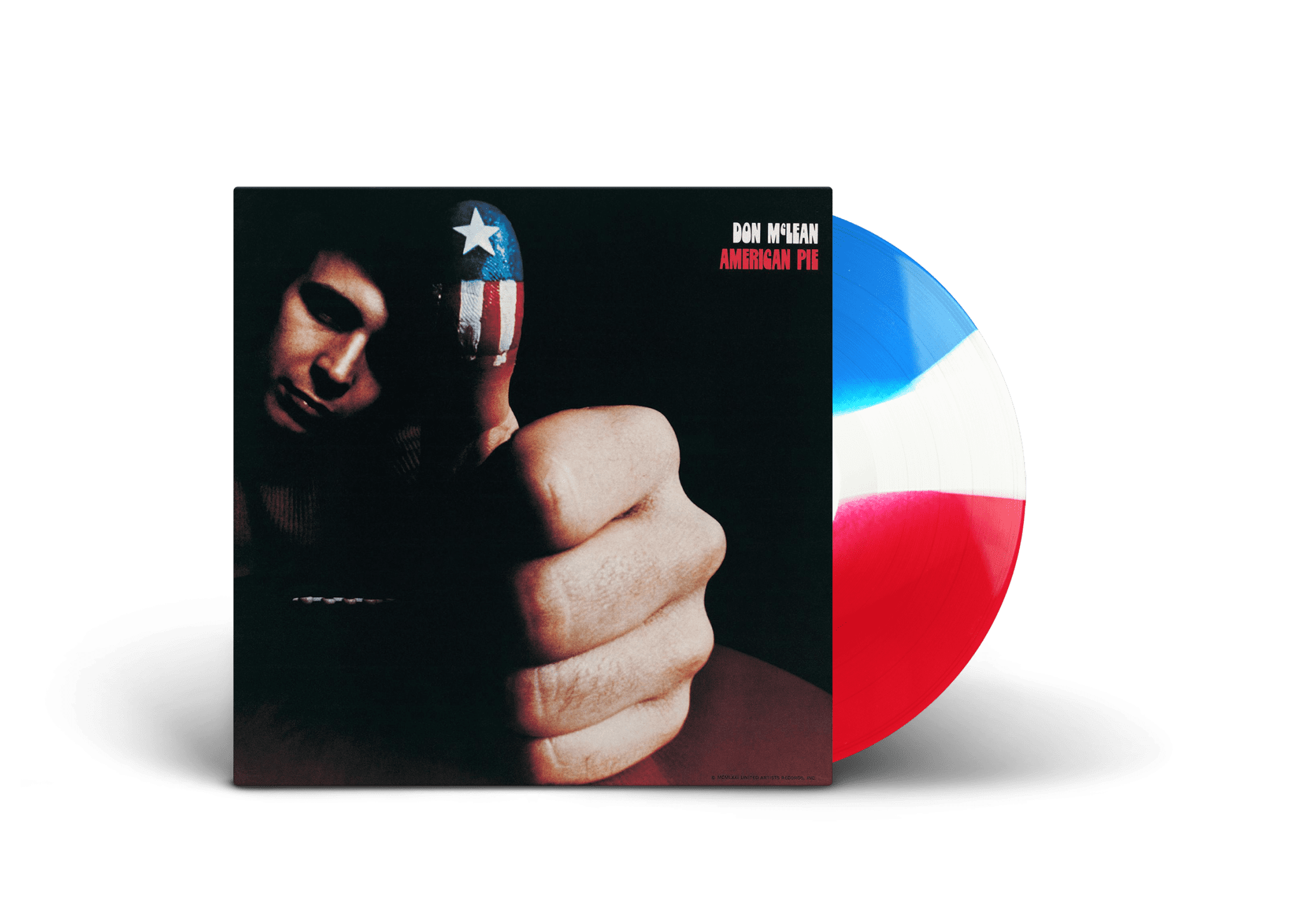 American Pie: Exclusive Blue, White & Red Vinyl LP