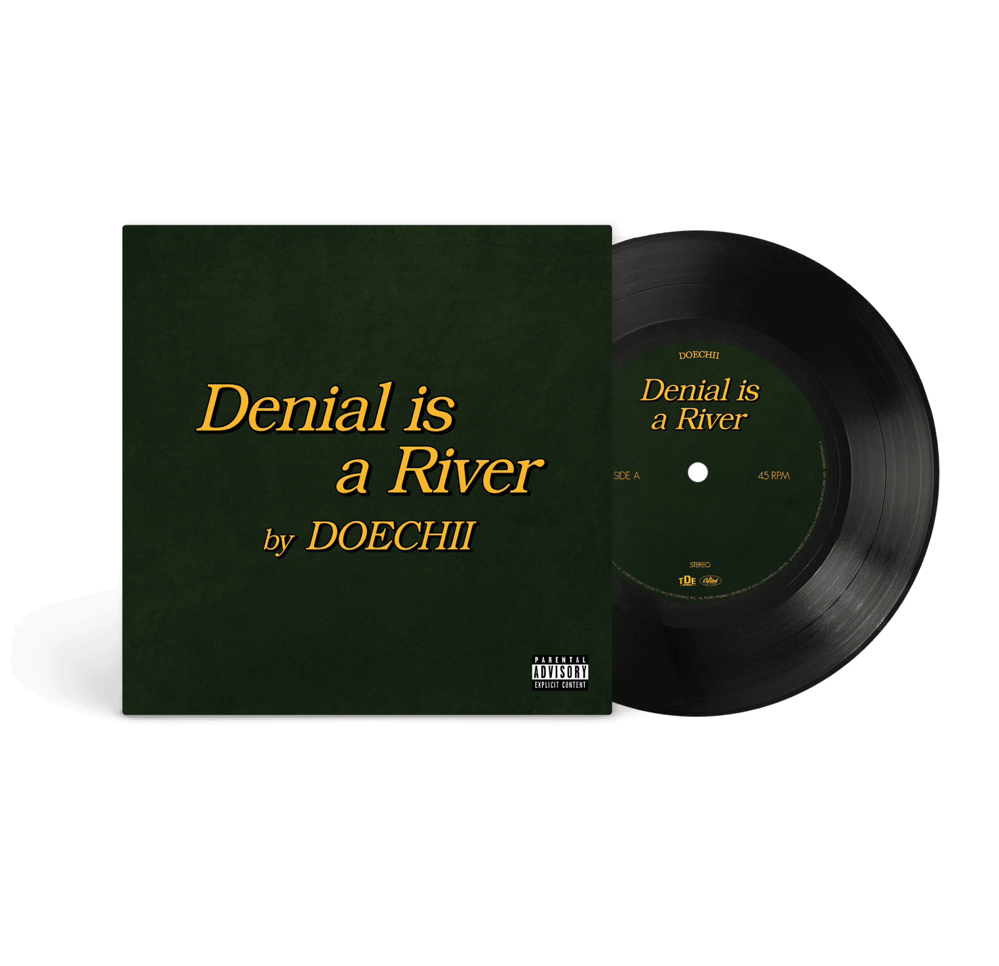 Denial Is A River 7" Single - Limited Edition